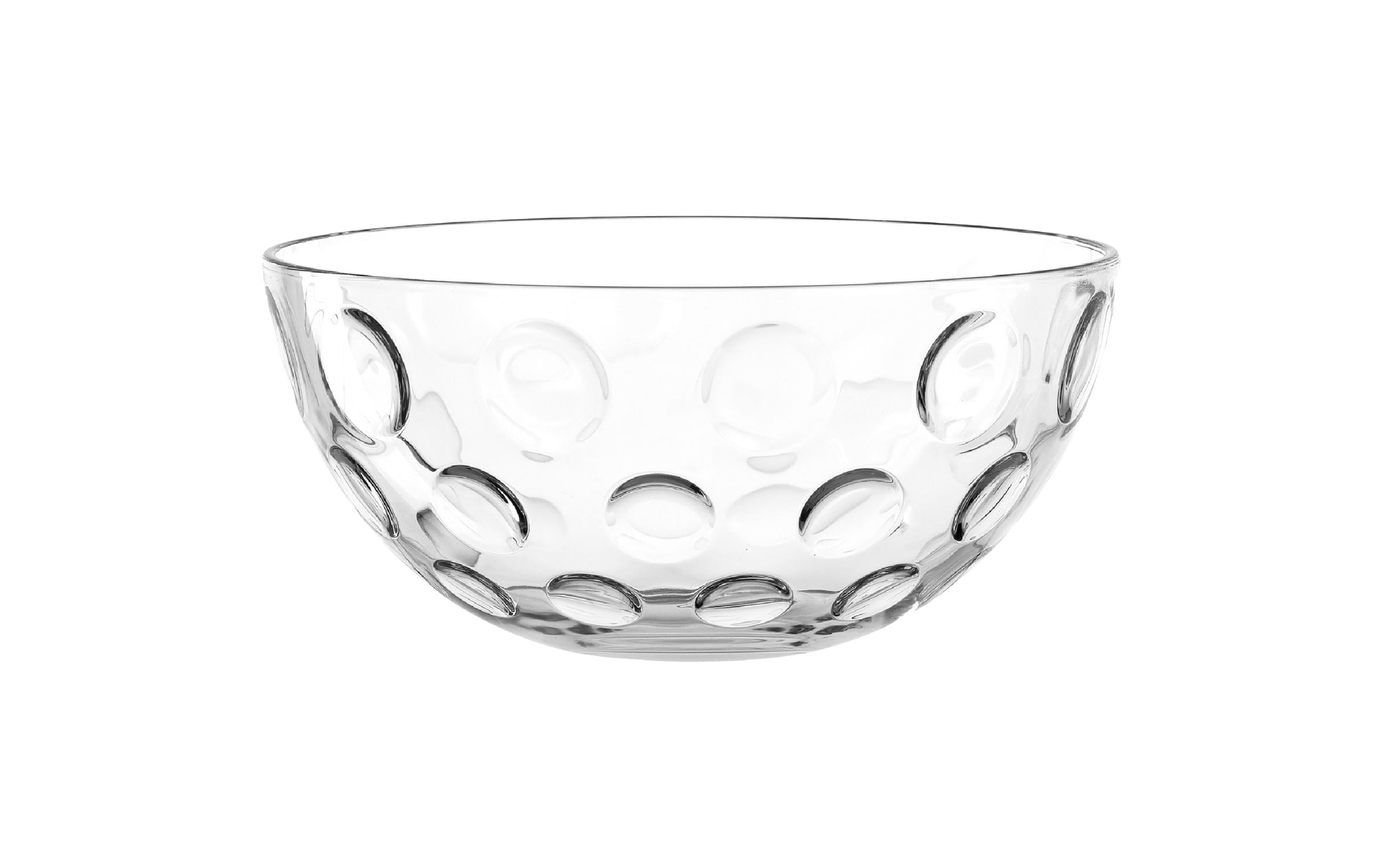 Leonardo Schale Cucina Optic 28 cm, 1 Stück, Transparent