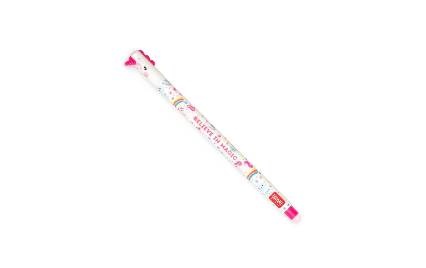 Legami Gelschreiber Unicorn löschbar, 0.7 mm, Rosa