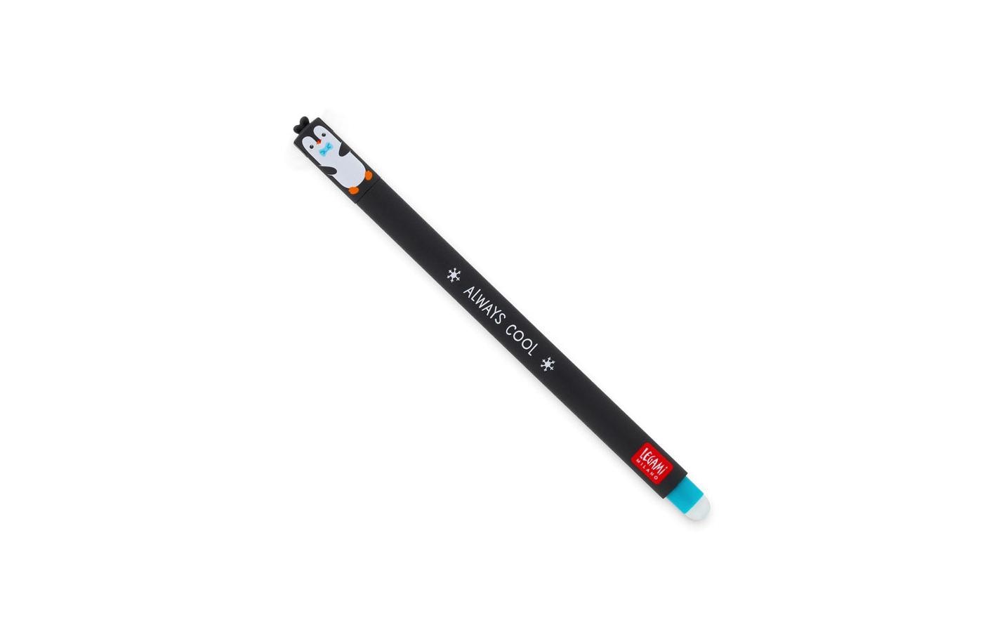 Legami Gelschreiber Penguin löschbar, 0.7 mm, Türkis