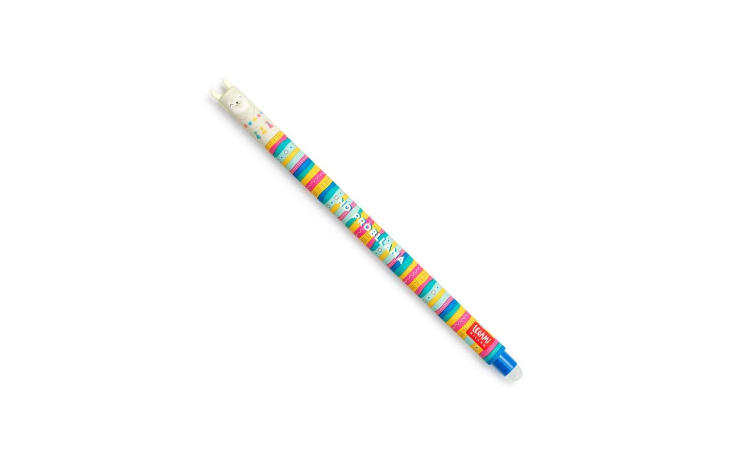 Legami Gelschreiber Llama löschbar, 0.7 mm, Blau