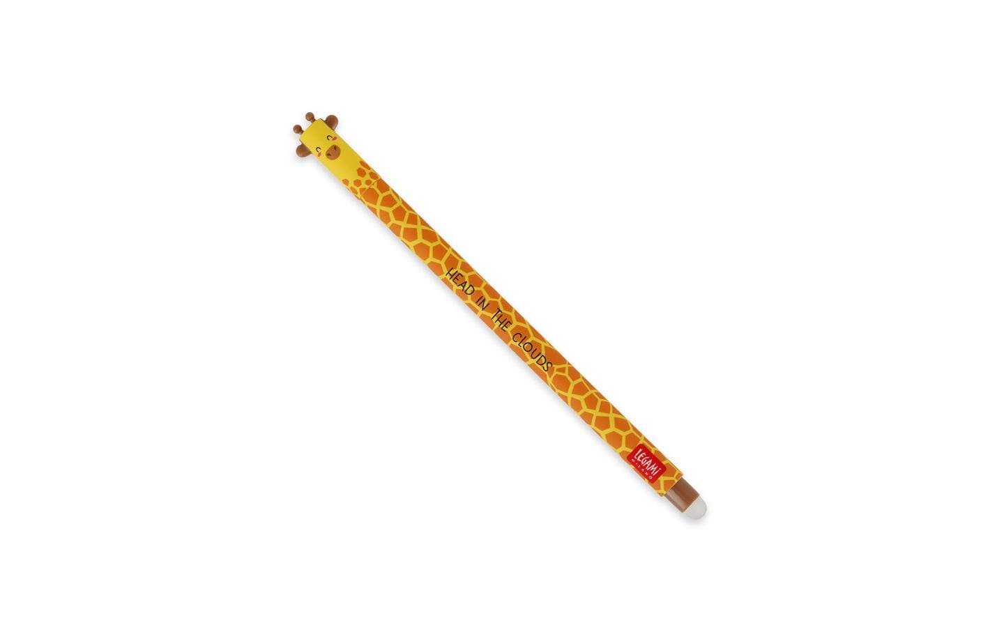 Legami Gelschreiber Giraffe löschbar, 0.7 mm, Schwarz