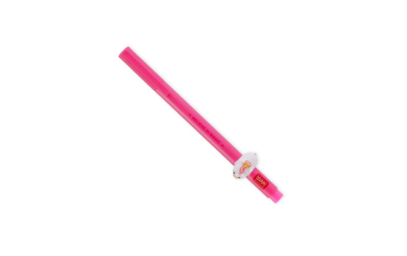 Legami Gelstift Lovely Friends Unicorn 0.5 mm, Neonpink