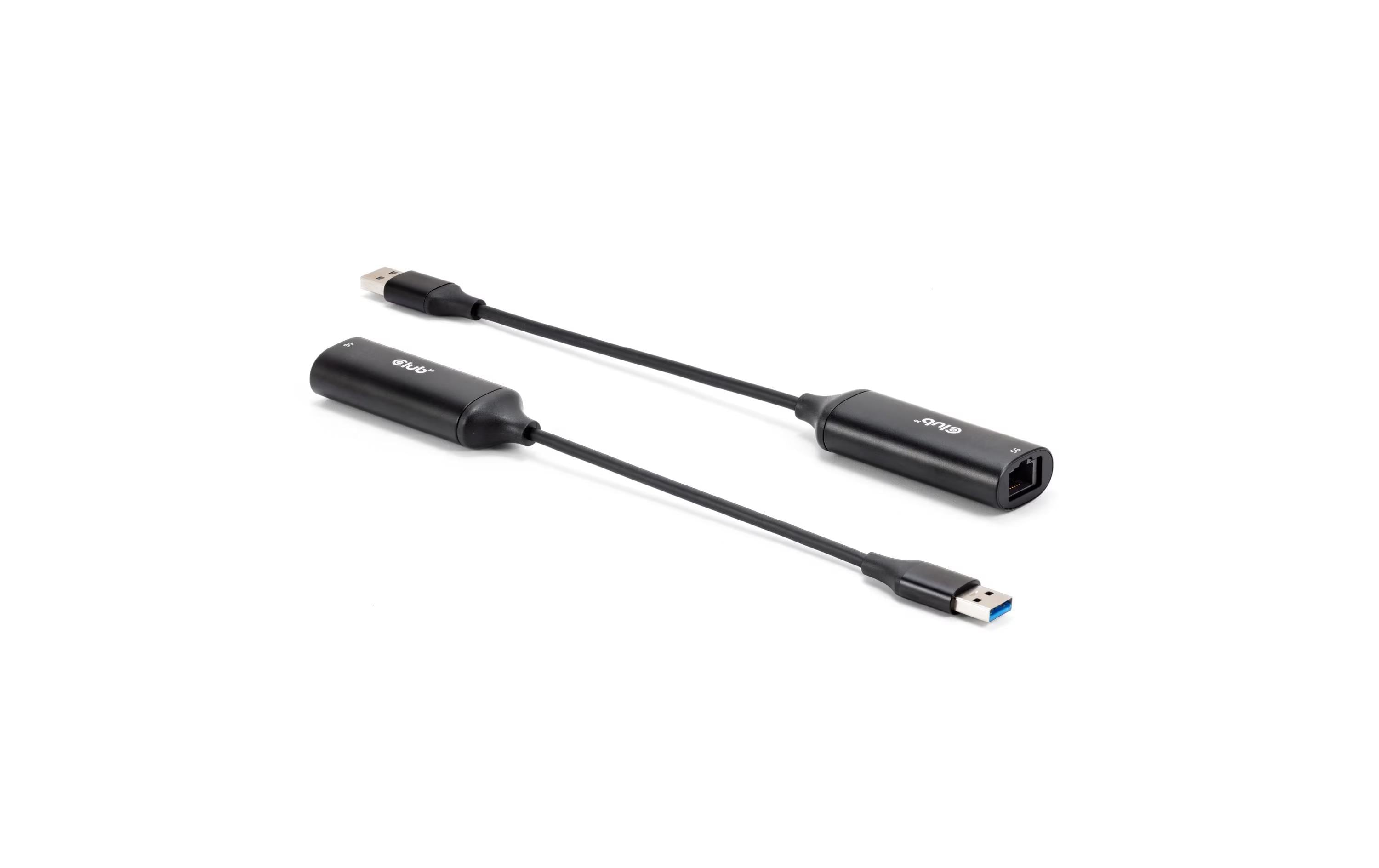 Club 3D Netzwerk-Adapter USB 5Gbps Typ-A auf RJ45 Ethernet