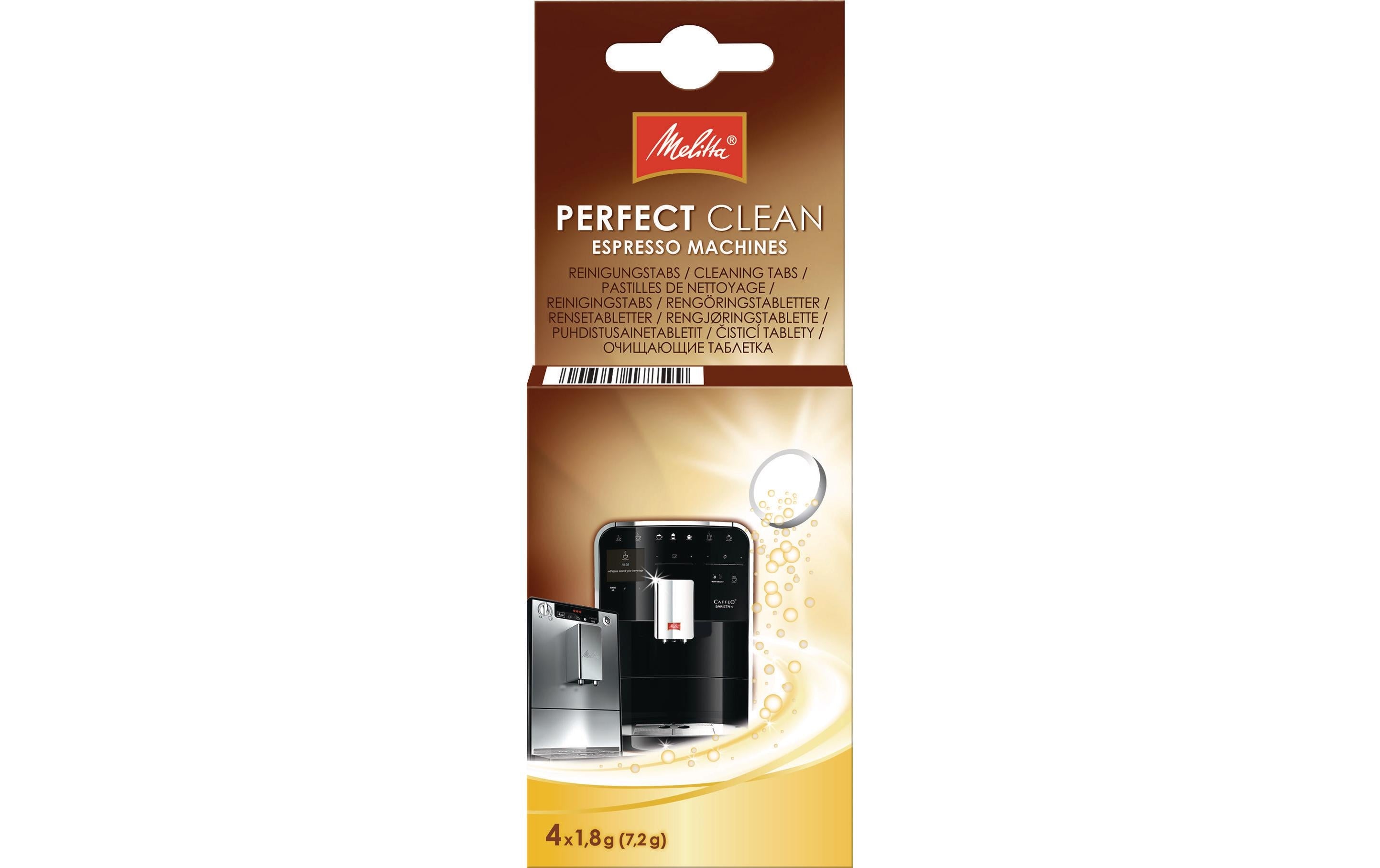 Melitta Maschinenreiniger Tabs Perfect Clean Kaffeemaschine 4 Stück