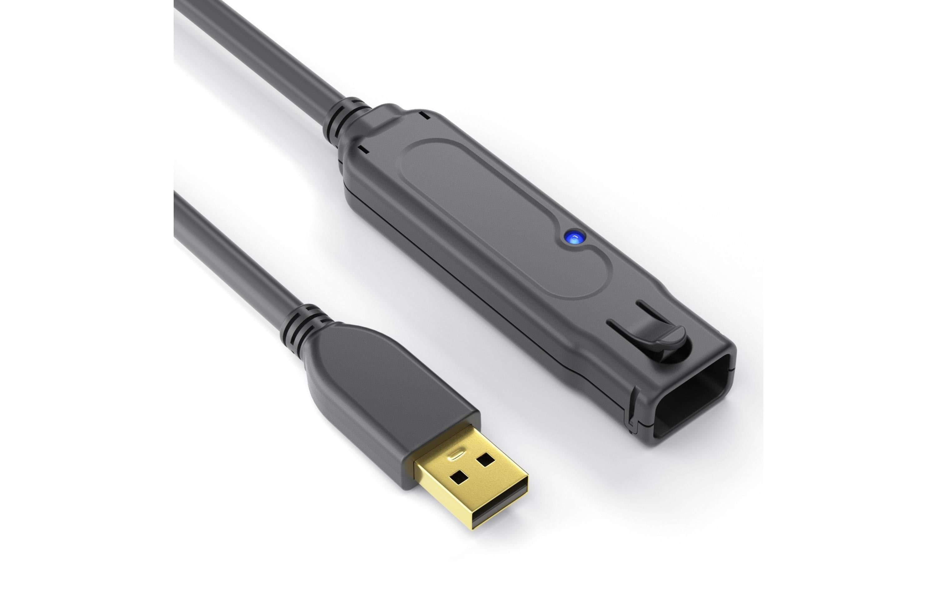 PureLink USB 2.0-Verlängerungskabel DS2100-120 USB A - USB A 12 m