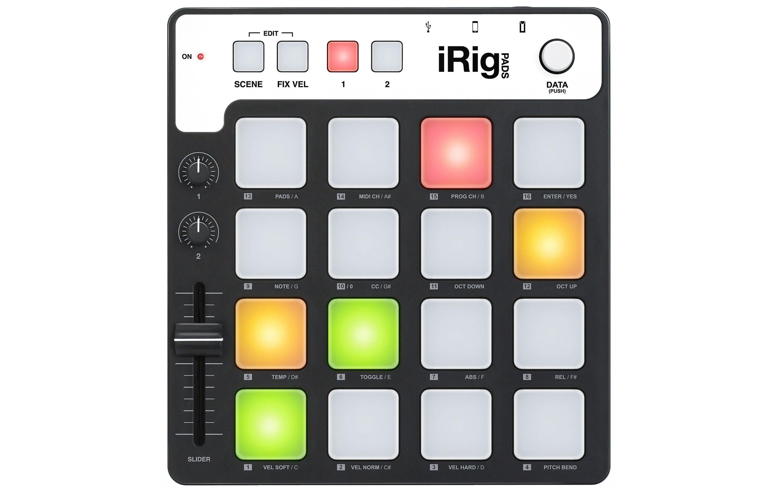 IK Multimedia Controller iRig Pads