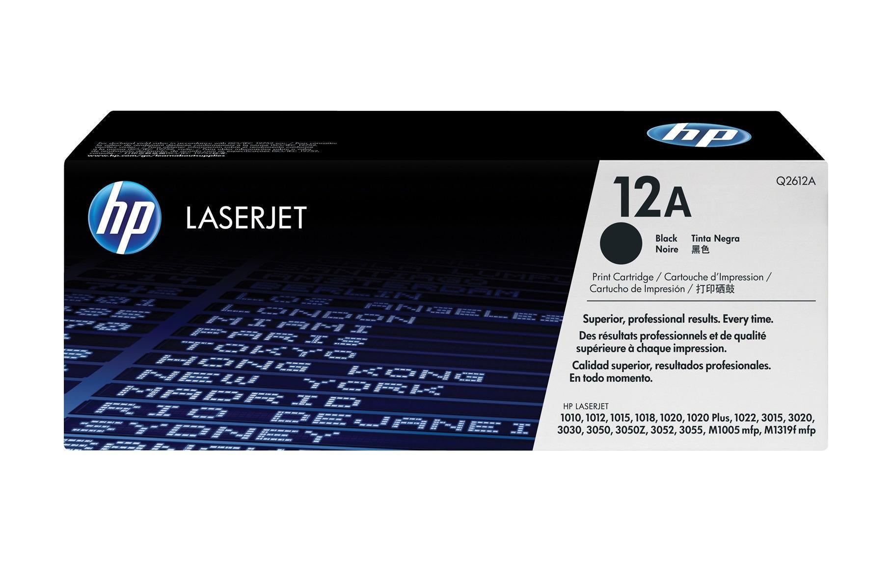 HP Toner Nr. 12A (Q2612A) Black