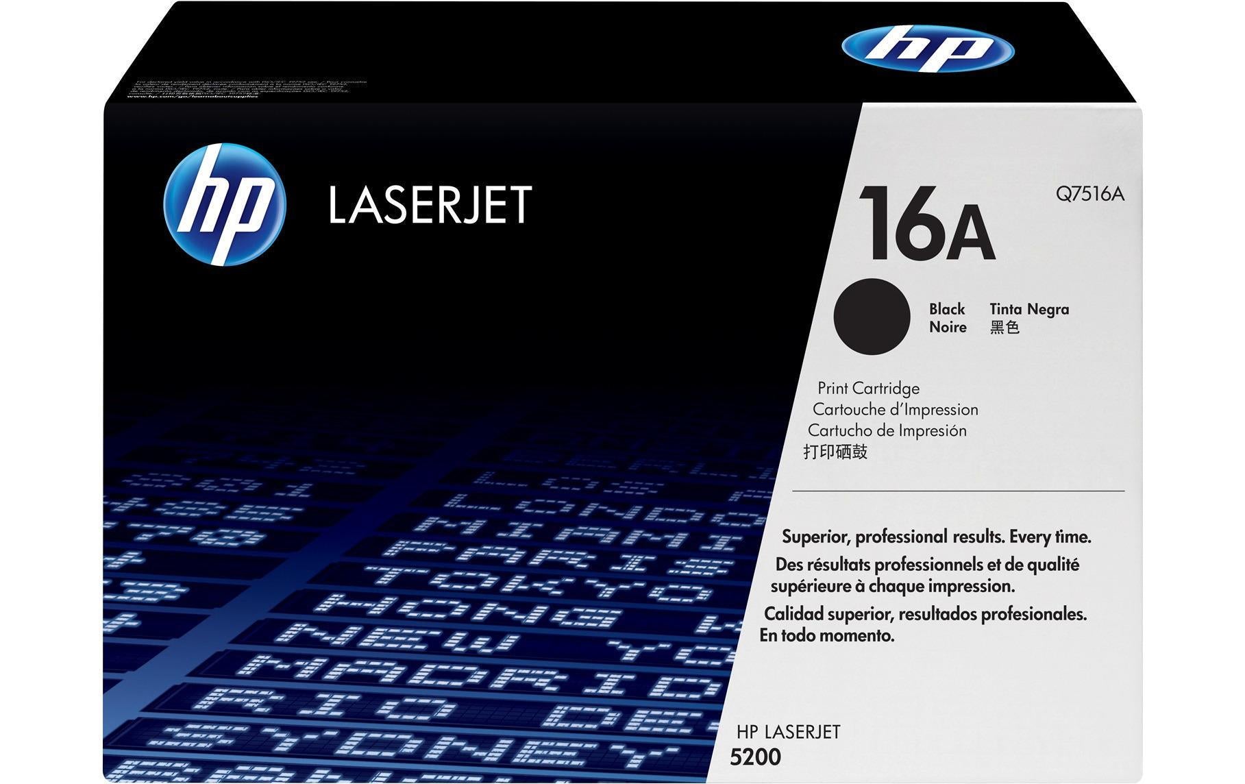 HP Toner Nr. 16A (Q7516A) Black