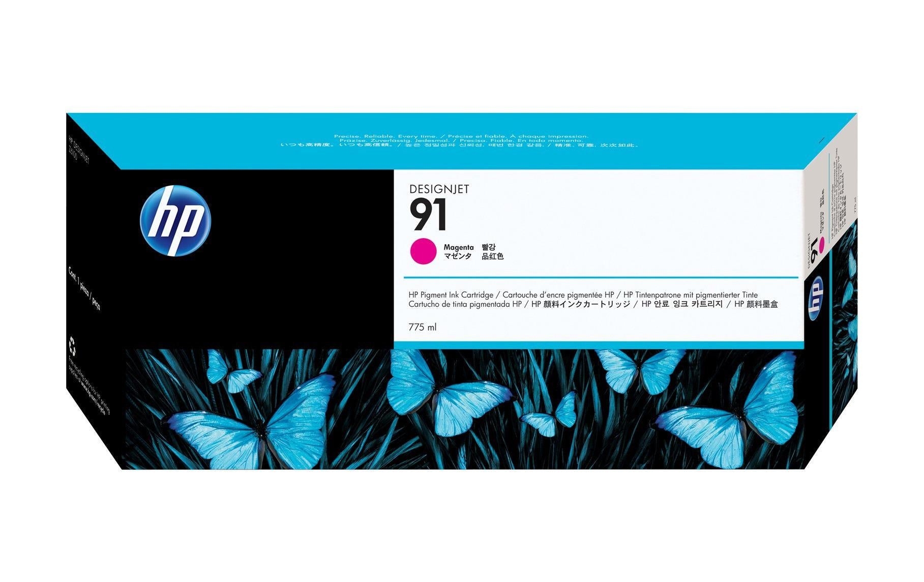 HP Tinte Nr. 91 (C9468A) Magenta