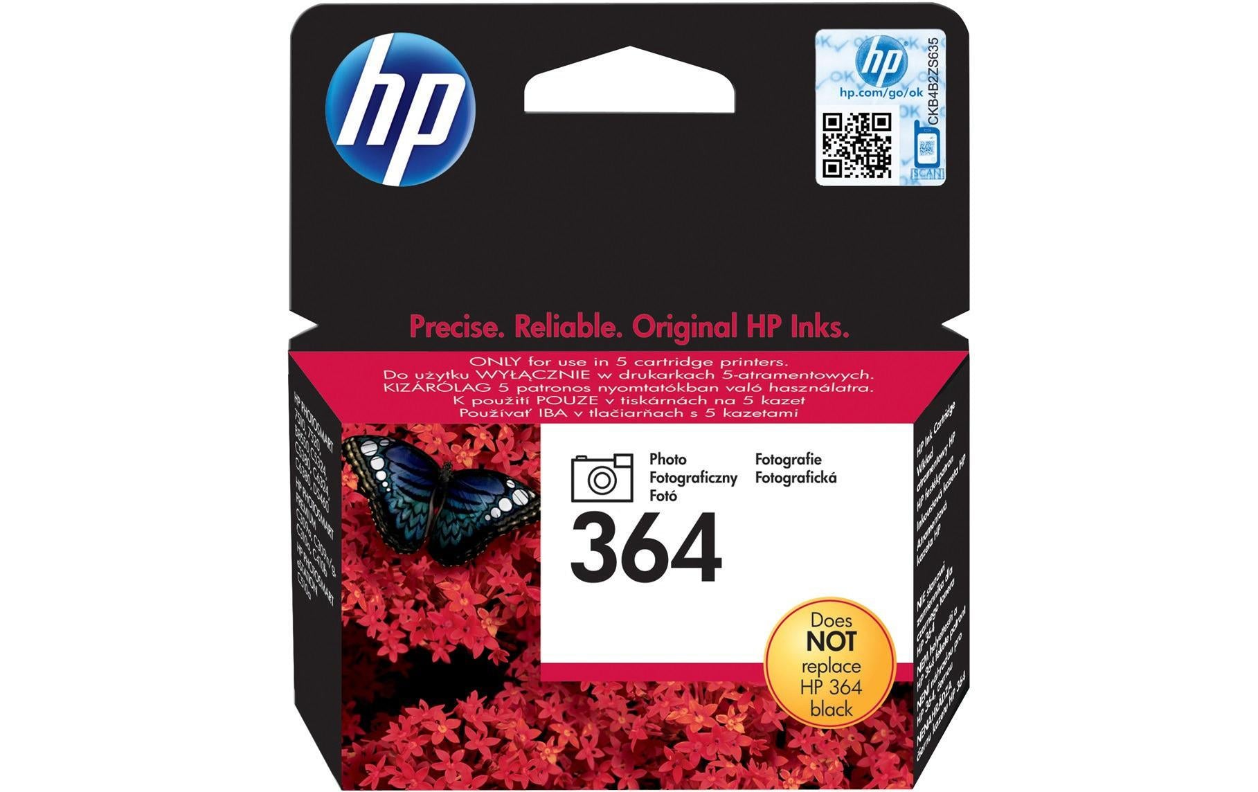 HP Tinte Nr. 364 (CB317EE) Photo Black