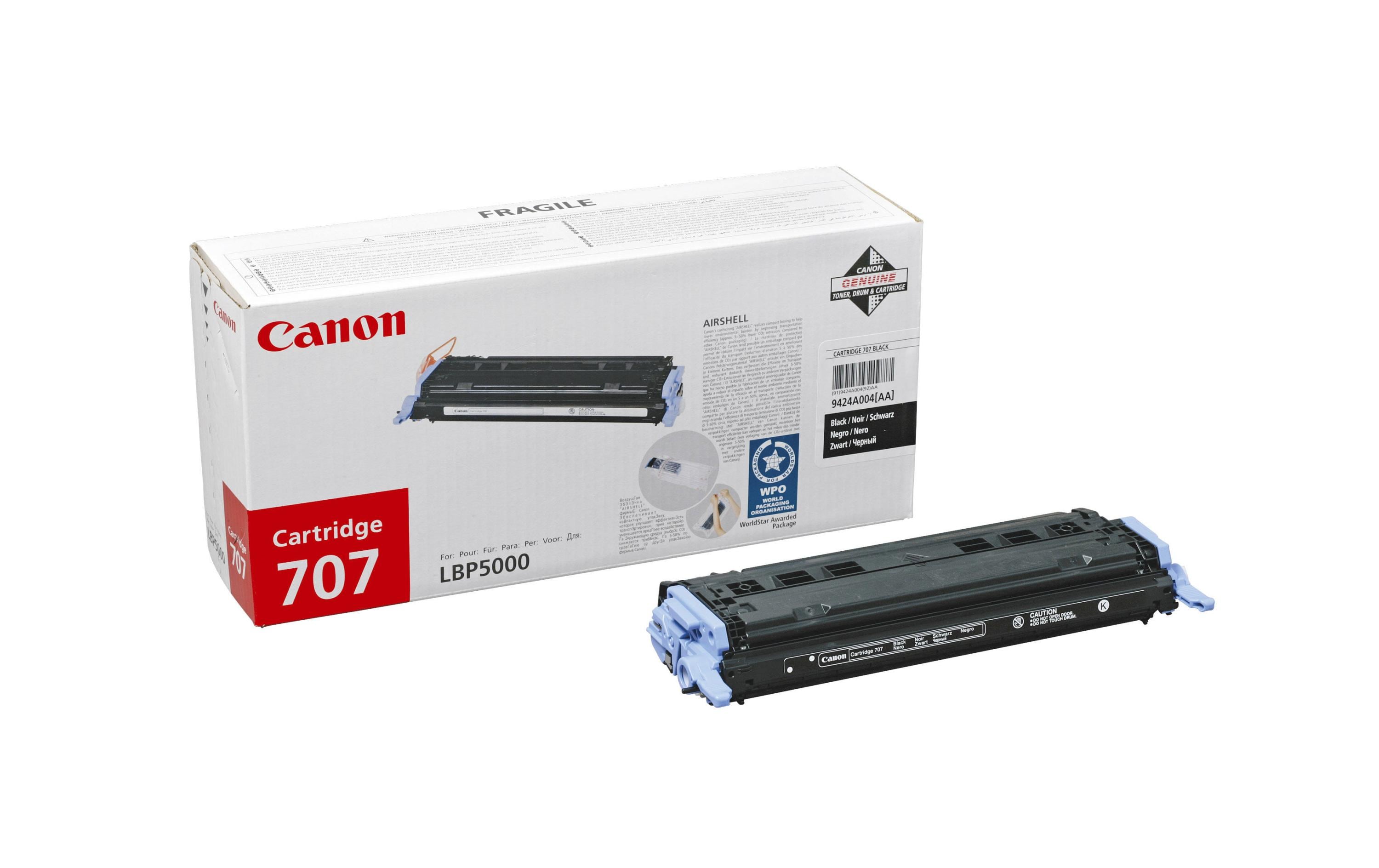 Canon Toner 707 / 9424A004 Black