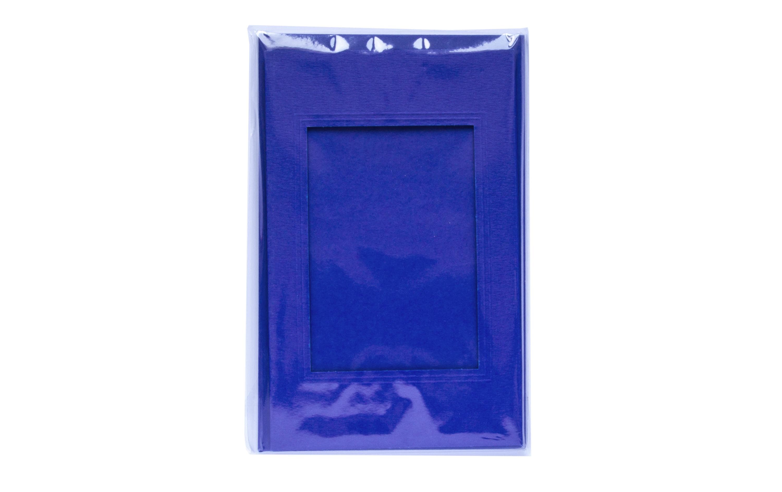 Folia Passepartout-Karten 220g/m2  eckig Blau