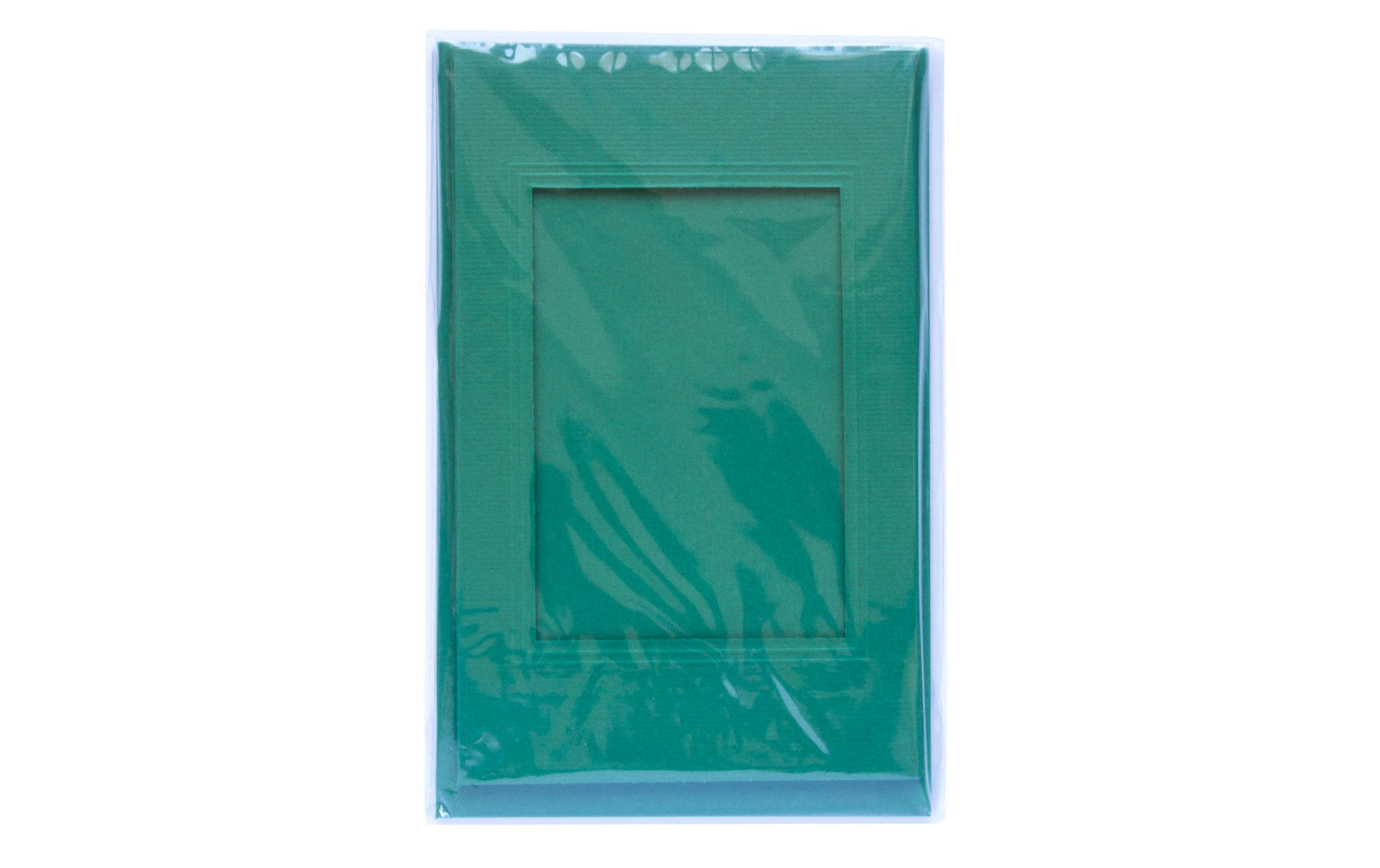 Folia Passepartout-Karten 220g/m2  eckig Dunkelgrün