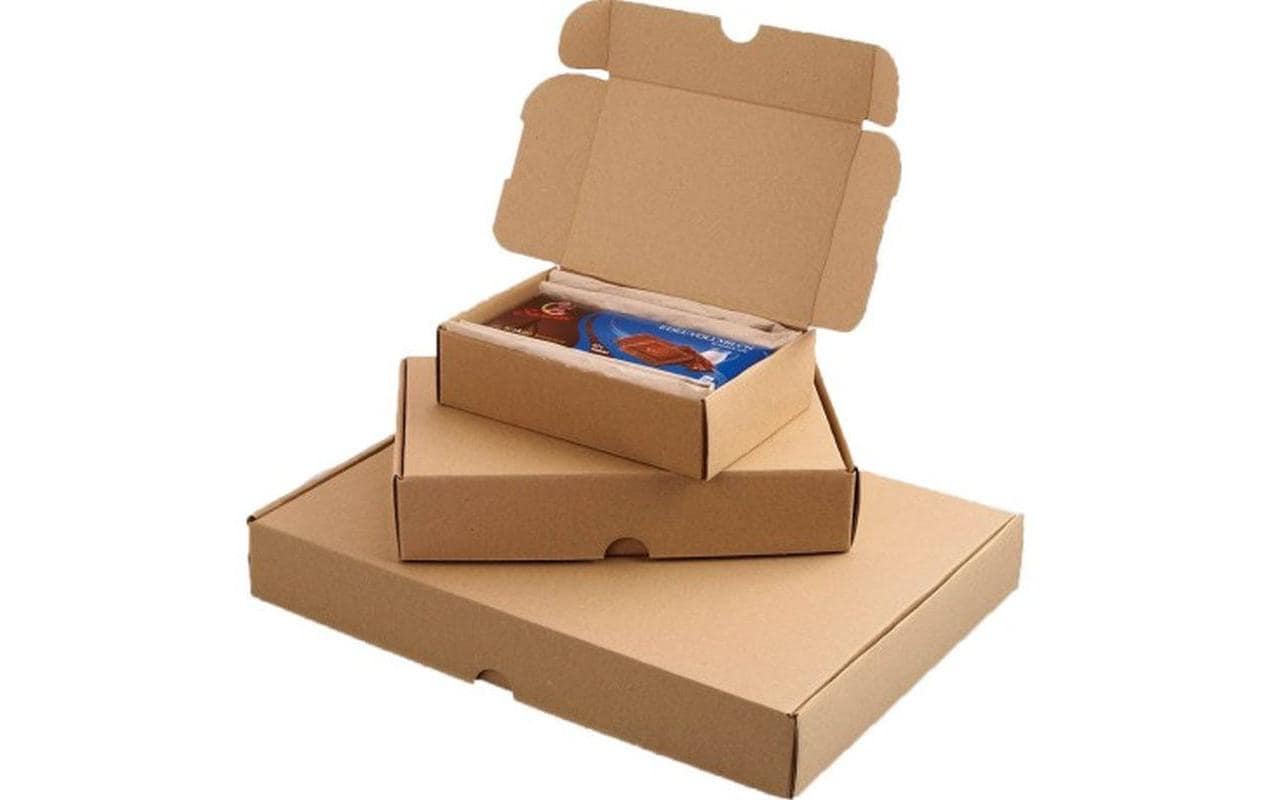 Büromaterial Versandkarton 22.5 x 15.5 x 4.5 cm, 25 Stück