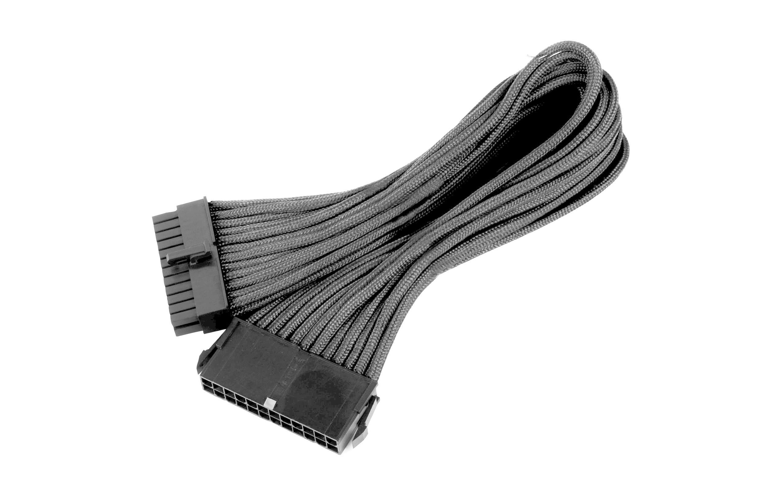 SilverStone ATX-Stromkabel 24Pin - 24Pin Schwarz