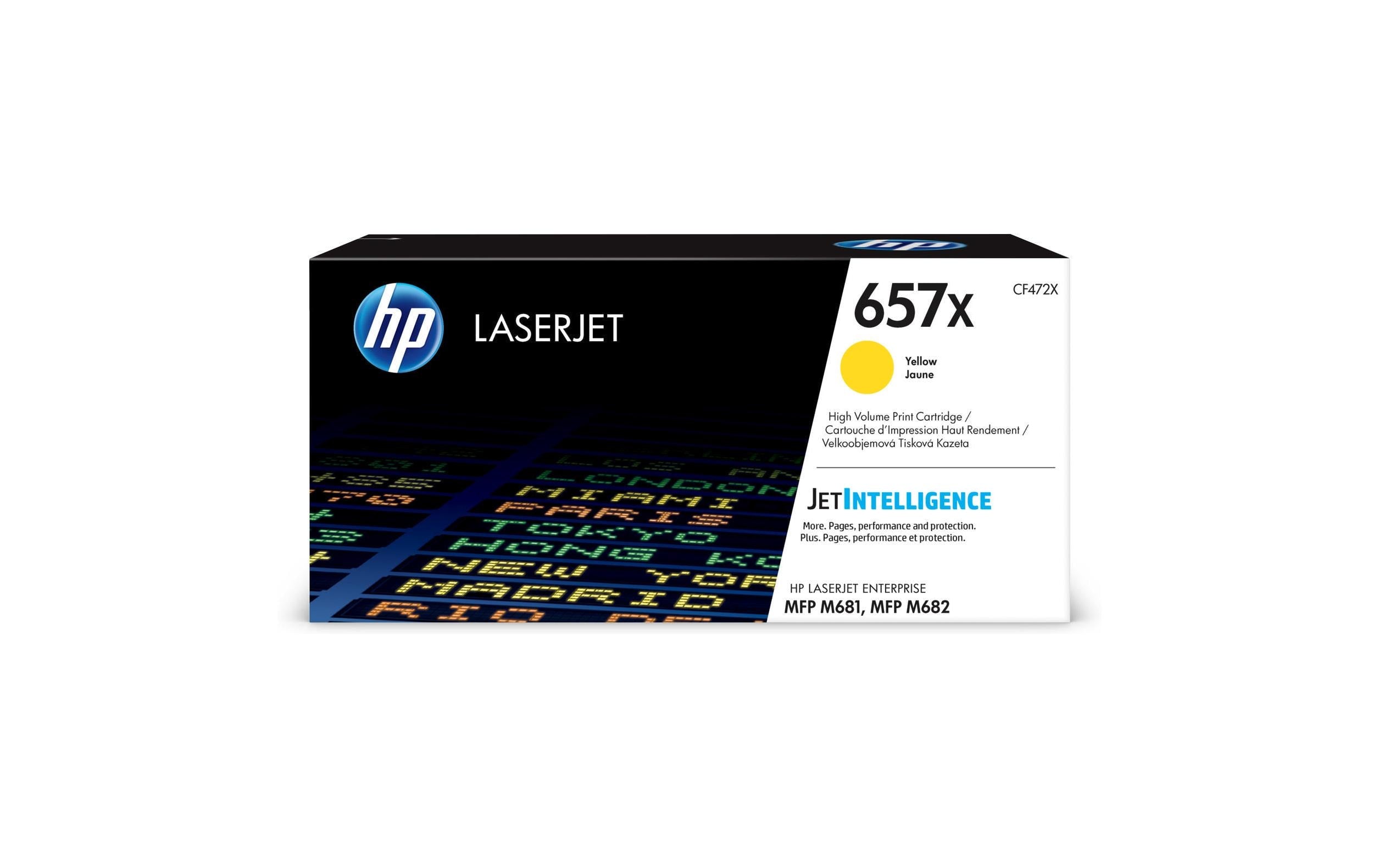 HP Toner Nr. 657X (CF472X) Yellow