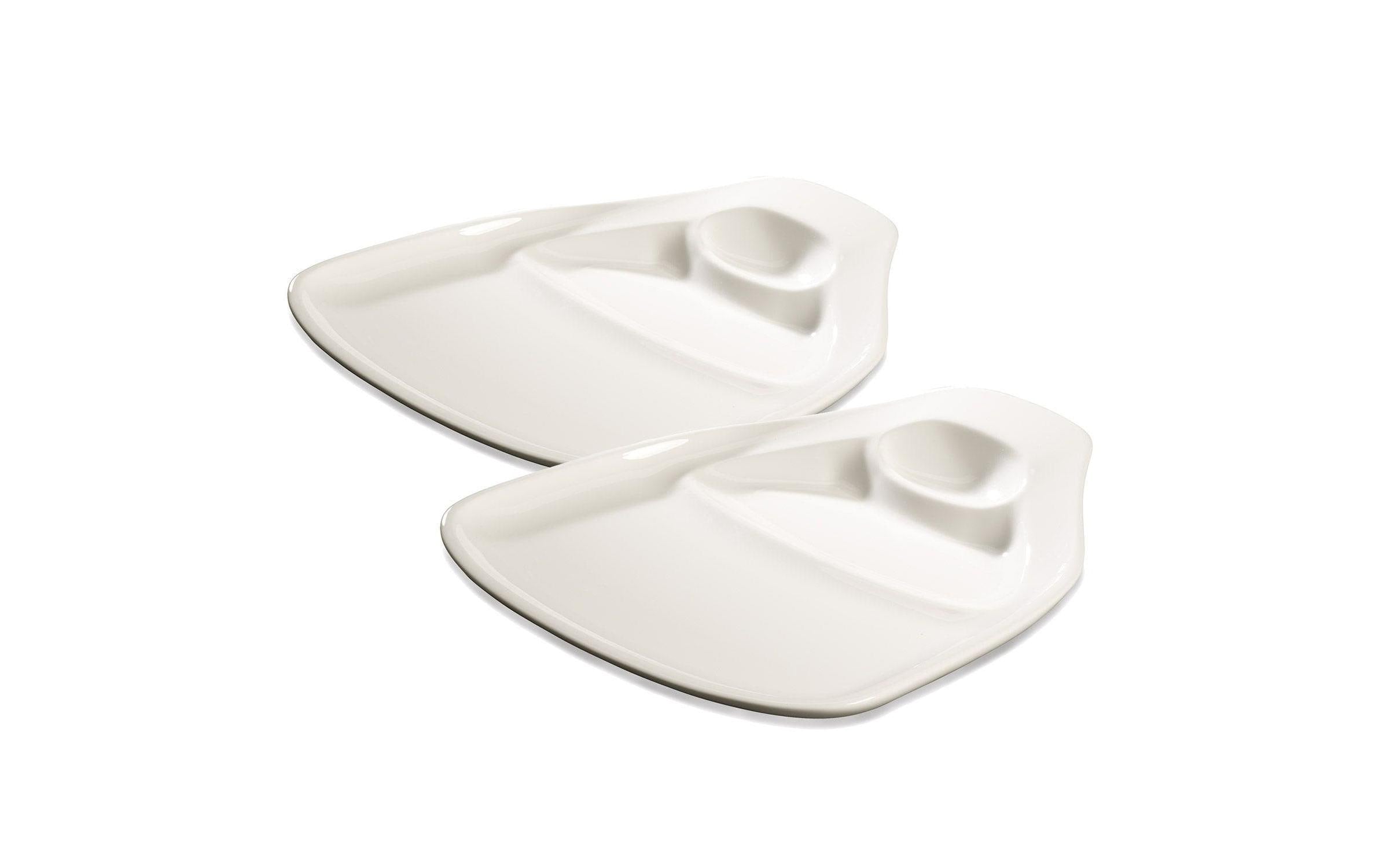 Villeroy & Boch Speiseteller BBQ Passion Steak 2 Stück, Weiss
