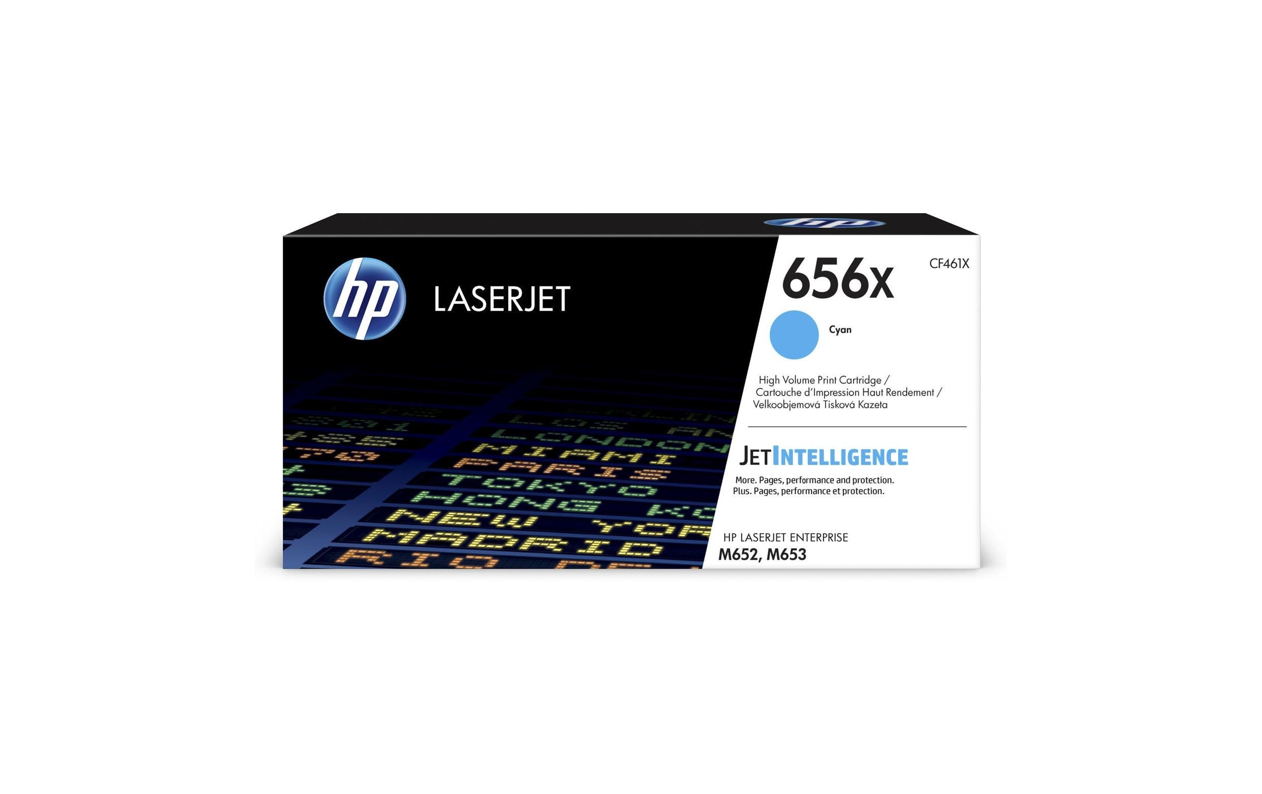 HP Toner Nr. 656X (CF461X) Cyan