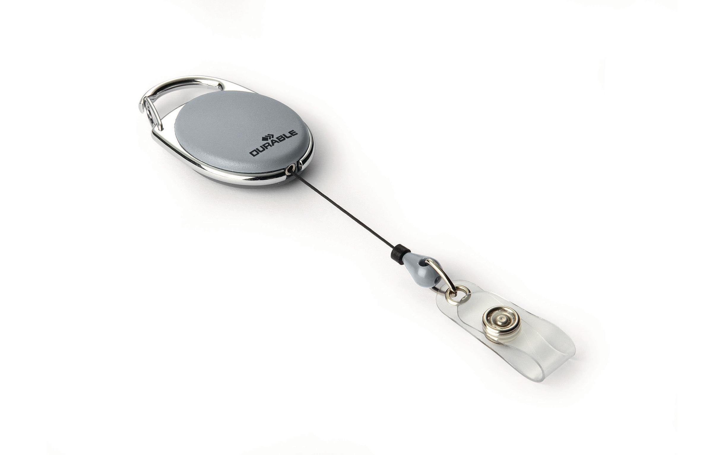 DURABLE Ausweishalter Style 10 Stück, Grau