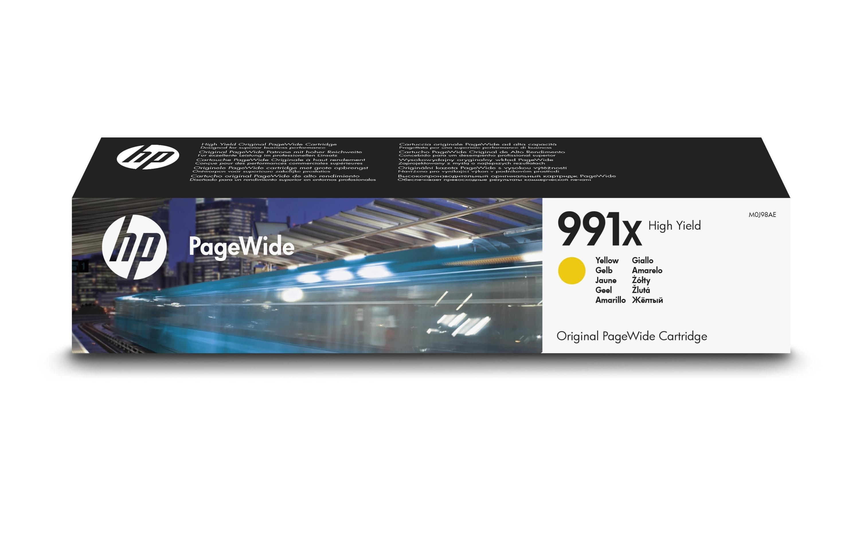 HP Tinte Nr. 991X (M0J98AE) Yellow