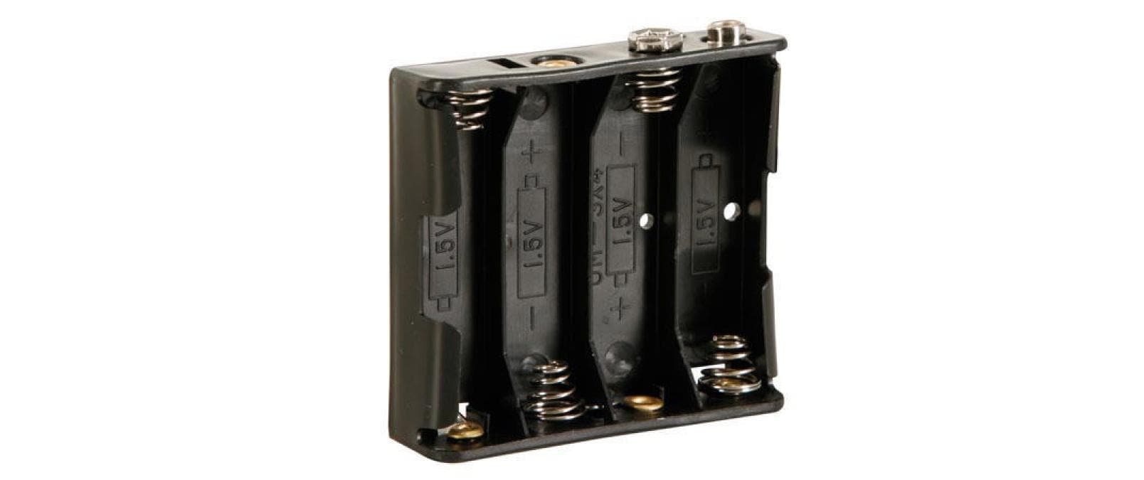 Velleman Batteriehalter BH341B, 4x AA 1 Stück