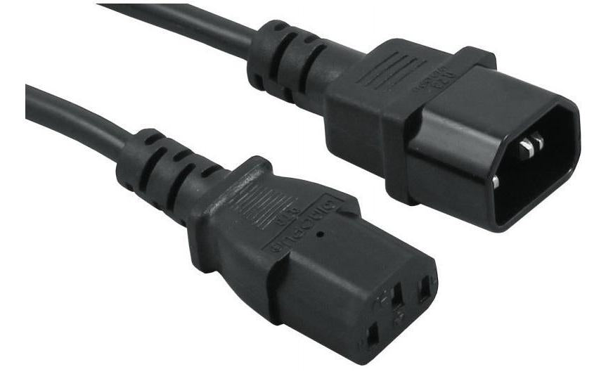 Diggelmann Gerätekabel 3 m C13-C14 halogenfrei