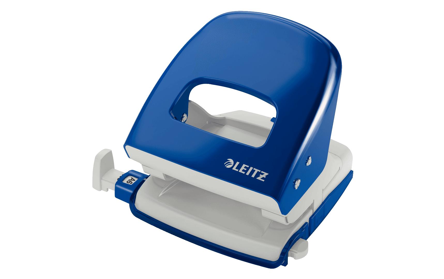 Leitz Locher NeXXt Metall, 30 Blatt, Blau