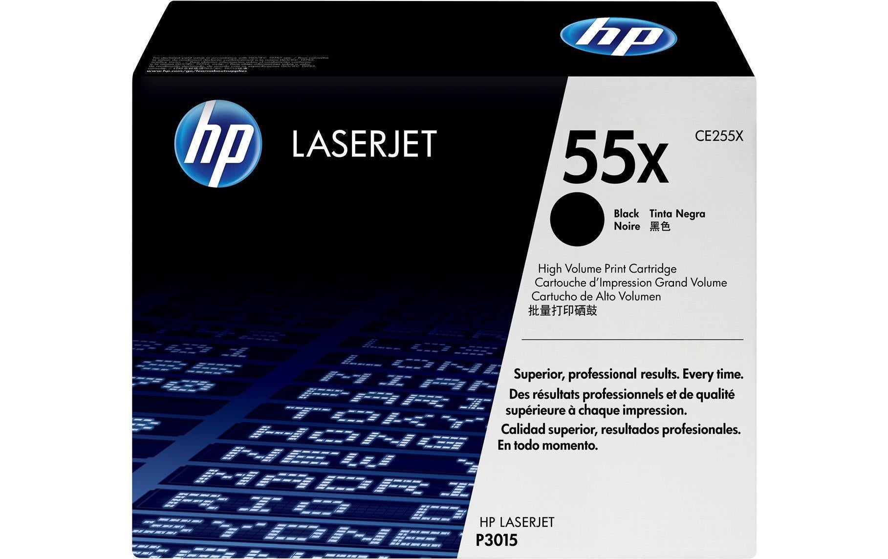 HP Toner Nr. 55X (CE255X) Black