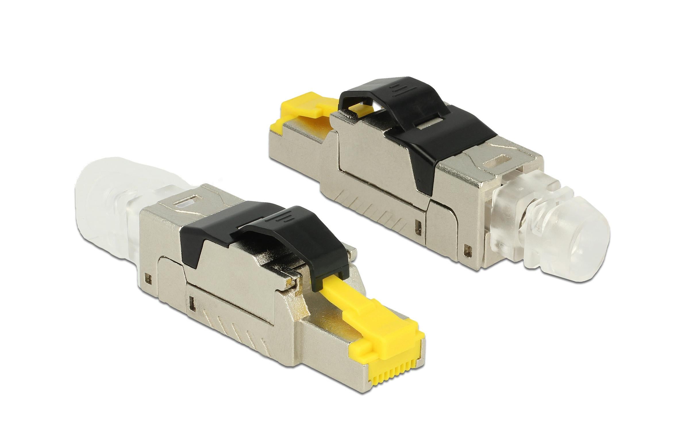 Delock Stecker RJ45 Cat.6A 10Gbps Feldkonfektion, 1 Stück