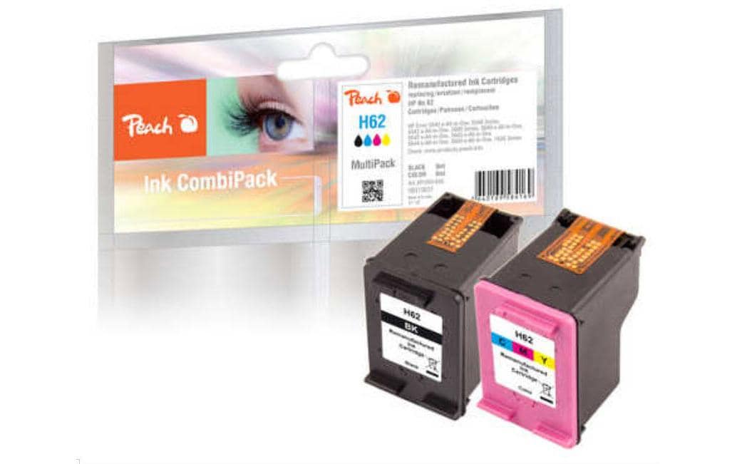 Peach Tintenset HP Nr. 62 (C2P04AE/C2P06AE)