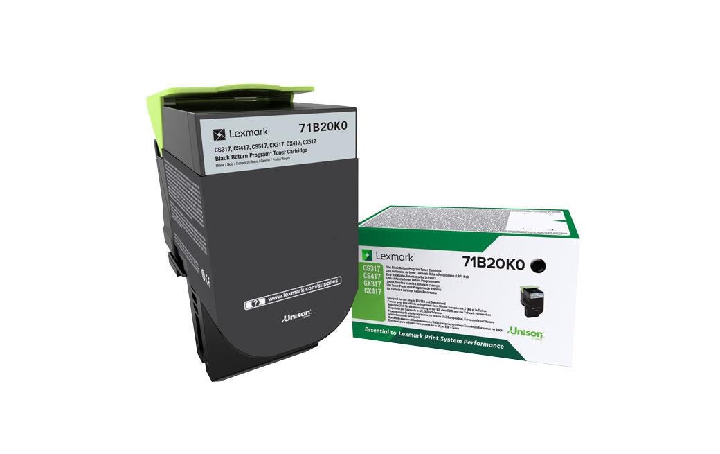 Lexmark Toner 71B20K0 Black