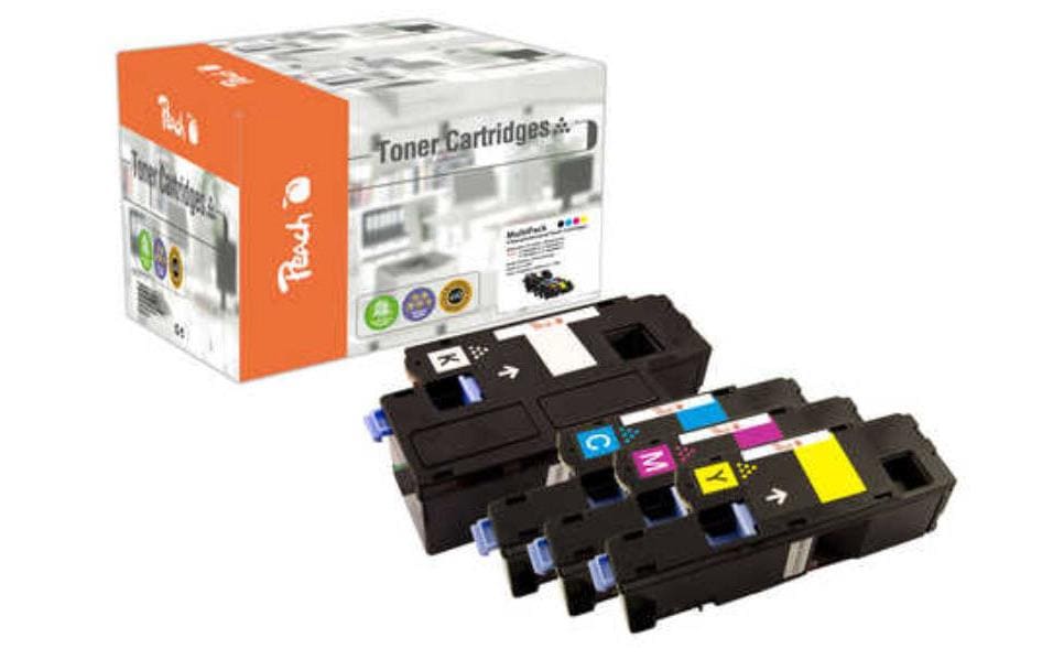 Peach Tonerset Epson C13S050611-4 Black/Cyan/Magenta/Yellow