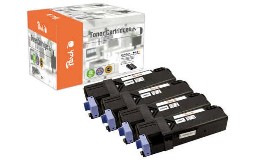 Peach Tonerset Epson C13S050627-30 Black/Cyan/Magenta/Yellow