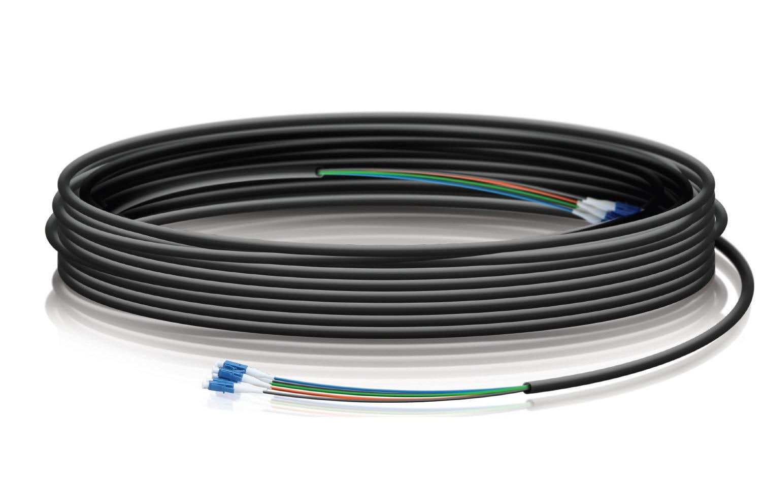 Ubiquiti LWL-Patchkabel 6x Singlemode LC – LC, OS2, Duplex, 30 m