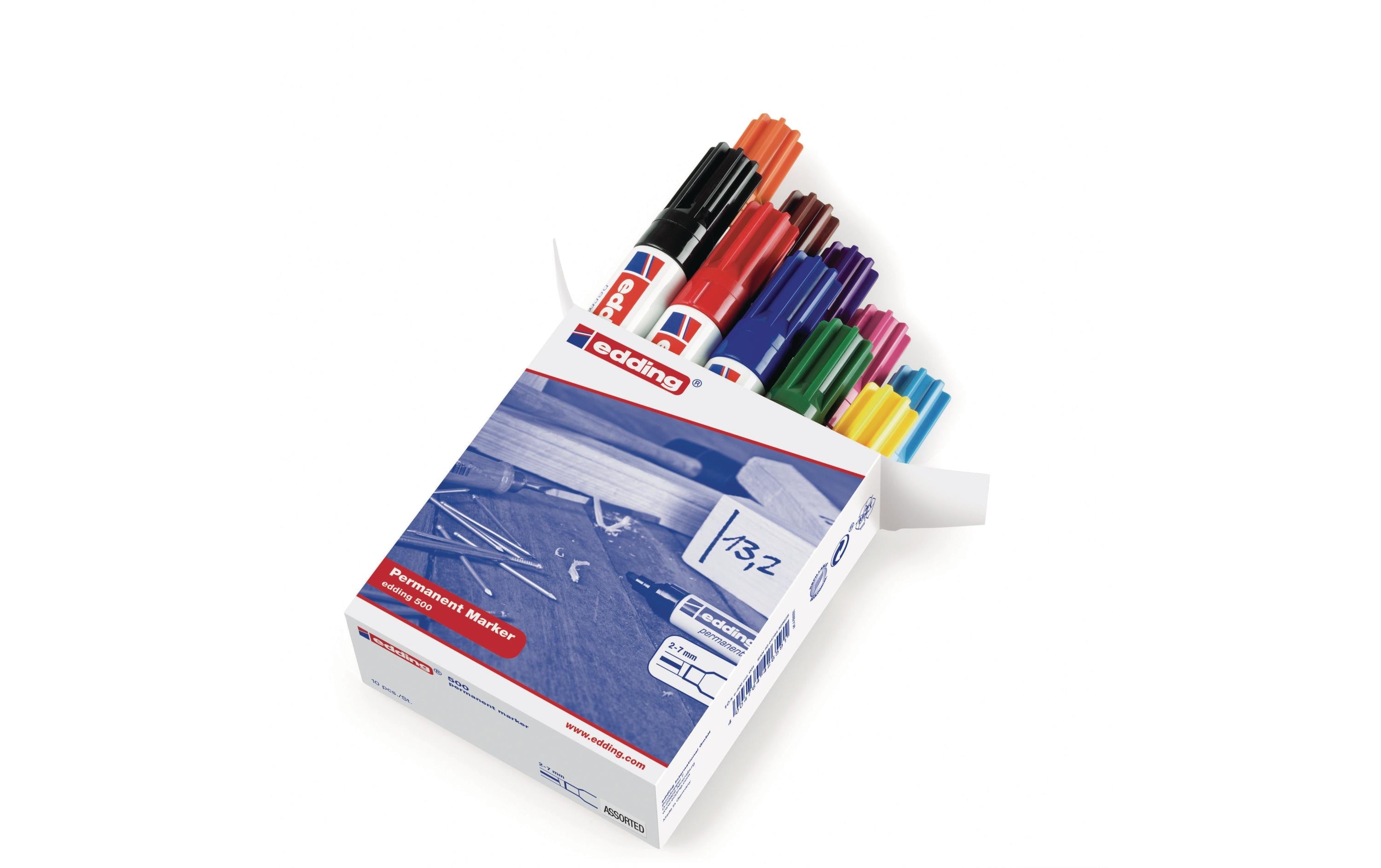 edding Permanent-Marker 500 10 Stück