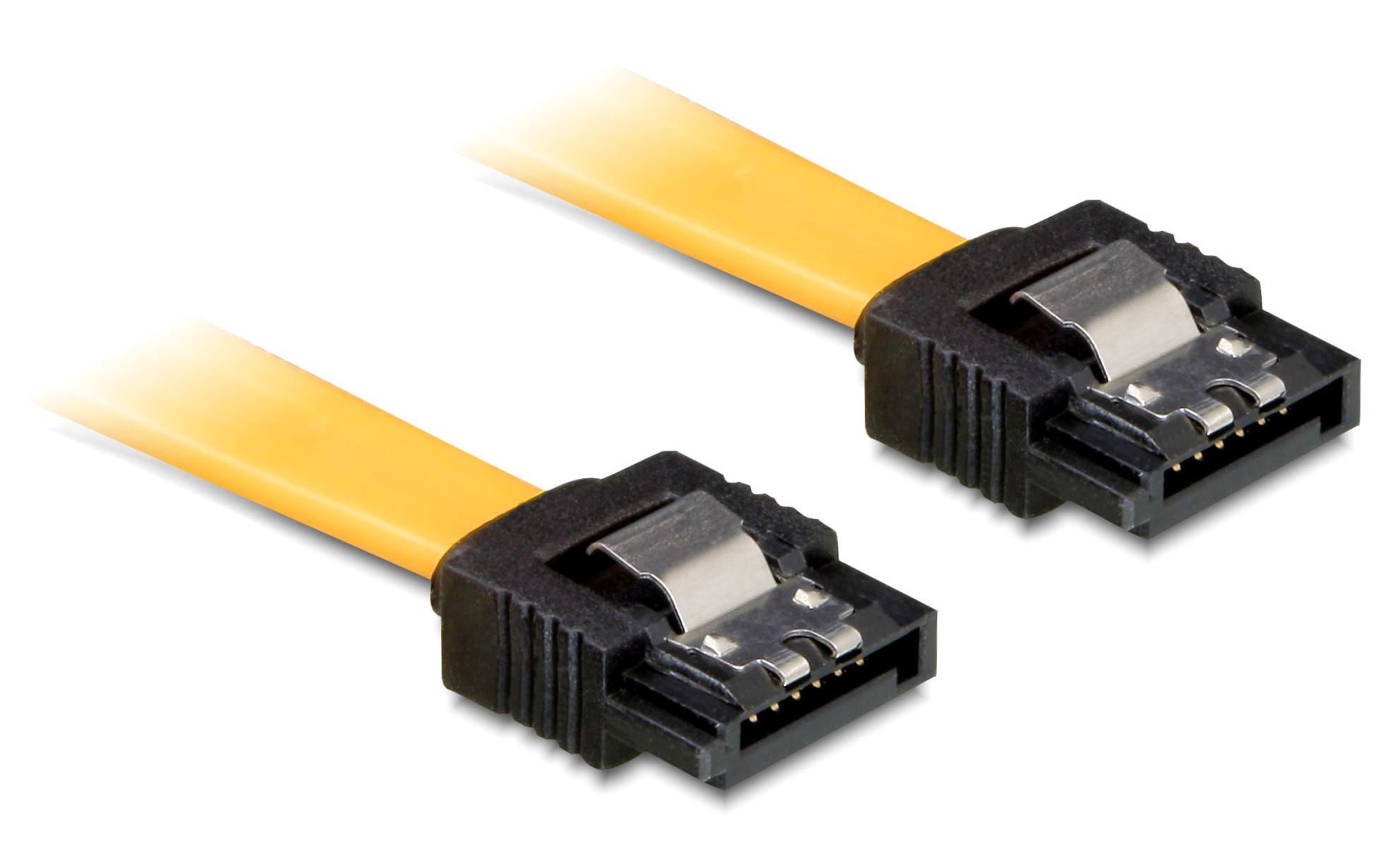 Delock SATA3-Kabel gelb, 70 cm