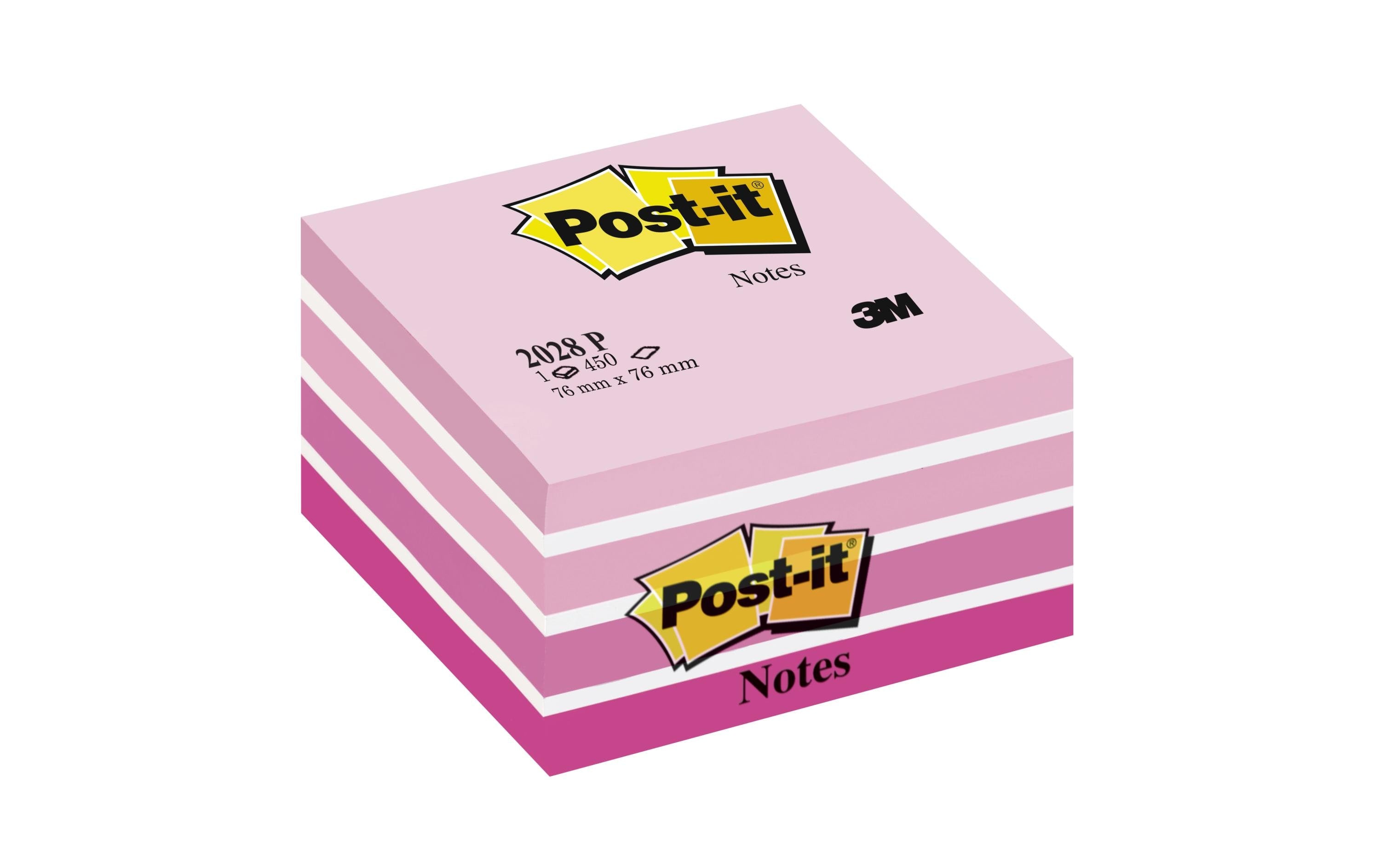 Post-it Notizzettel Post-it 7,6 x 7,6 cm Würfel Farbig