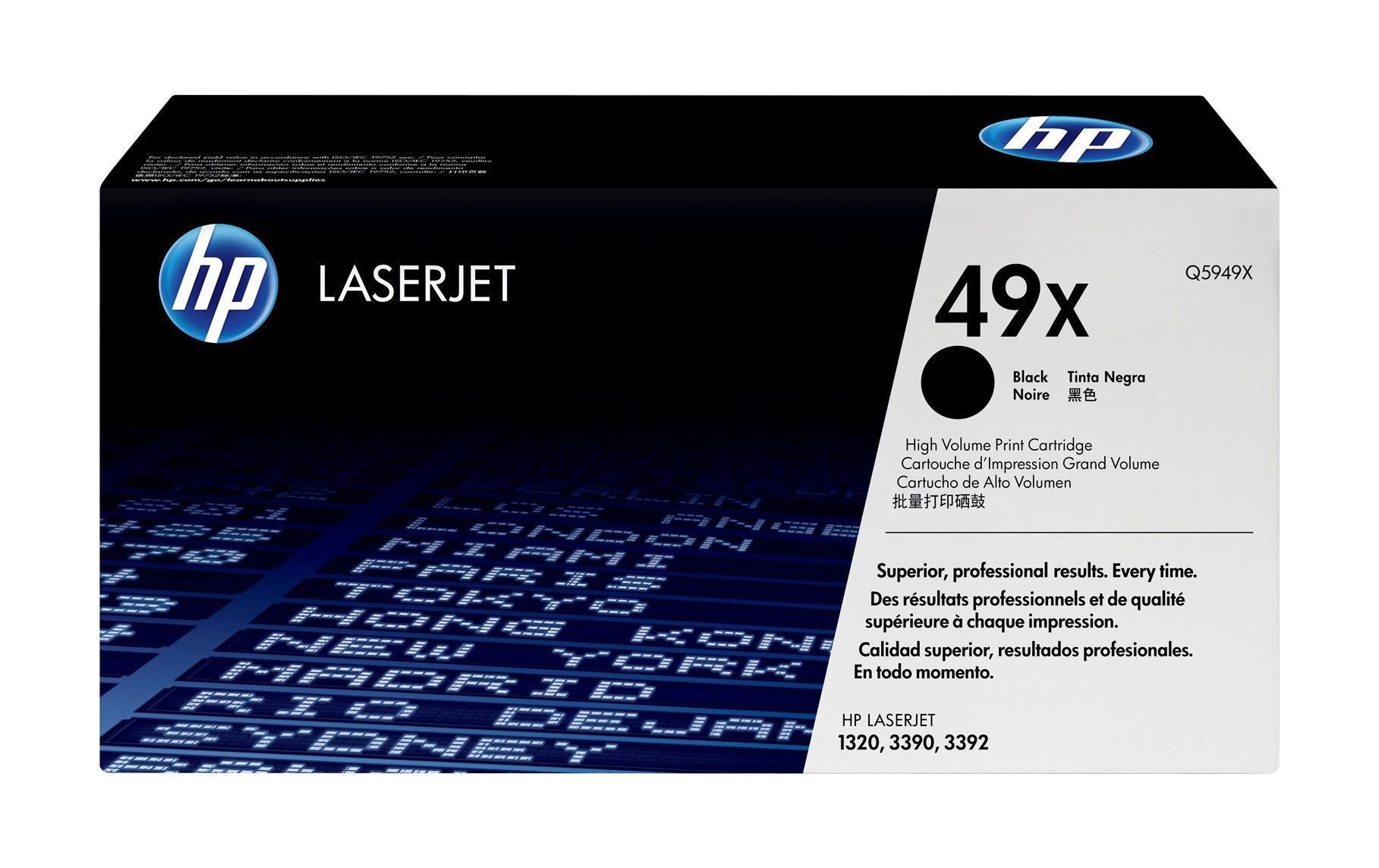 HP Toner Nr. 49X (Q5949X) Black