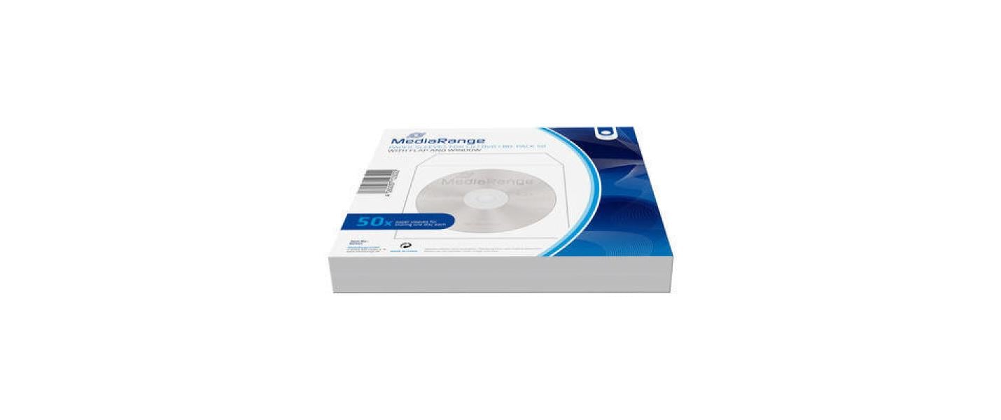 MediaRange CD-Tasche Papier