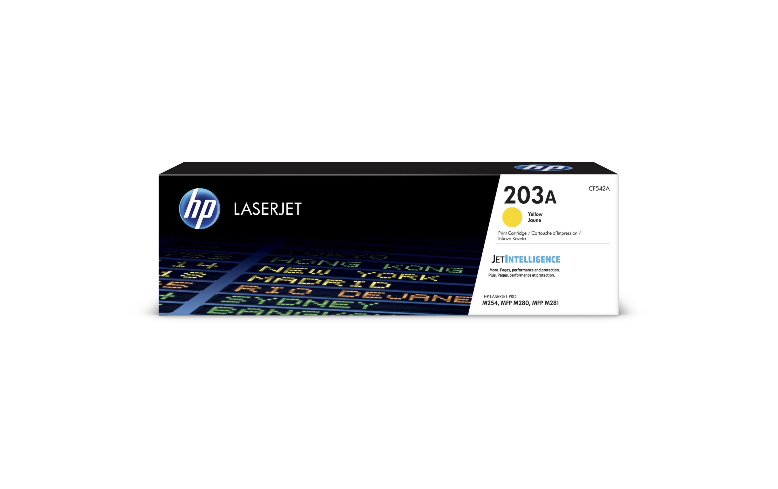 HP Toner Nr. 203A (CF542A) Yellow
