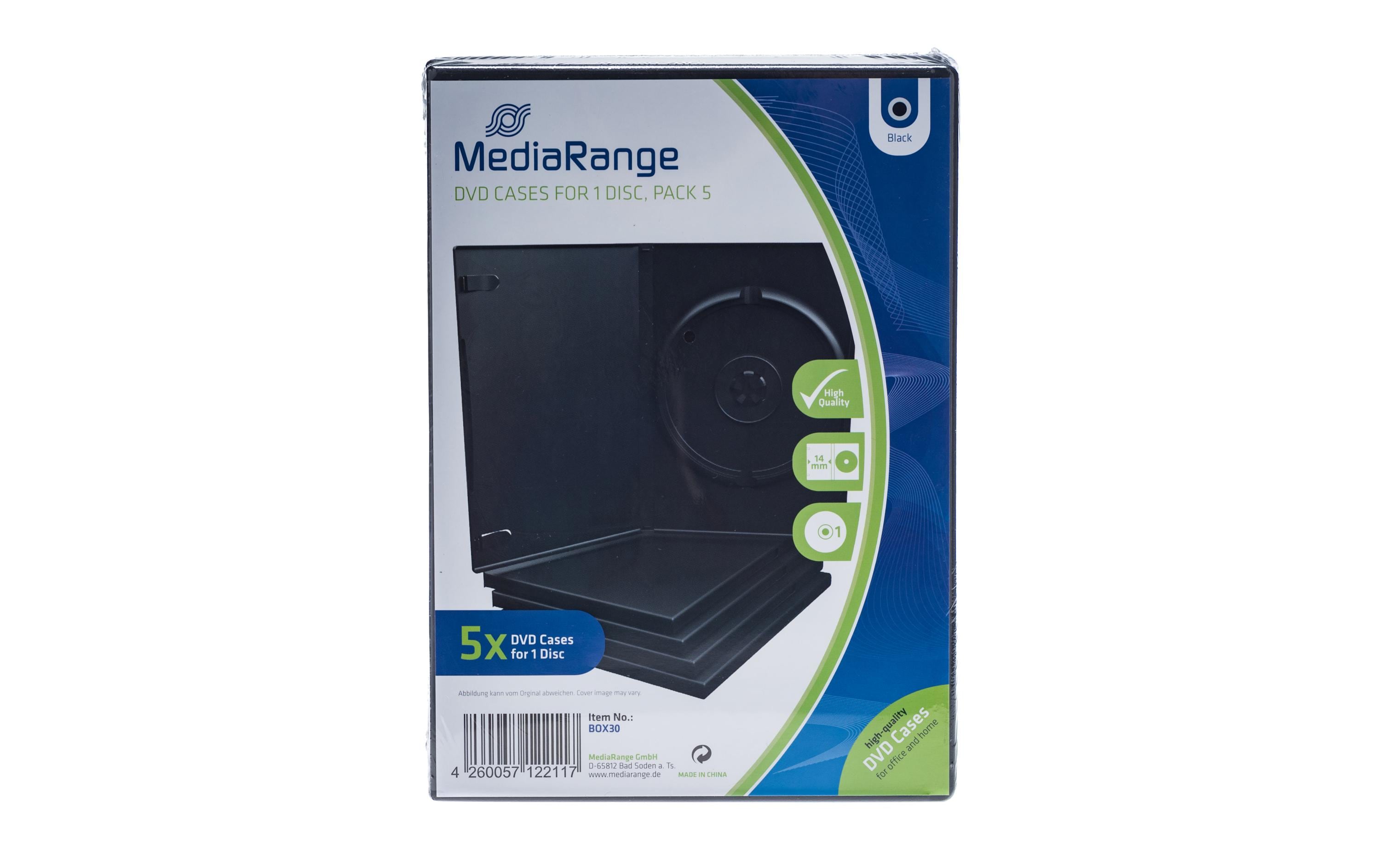 MediaRange Hülle DVD 1 Disc