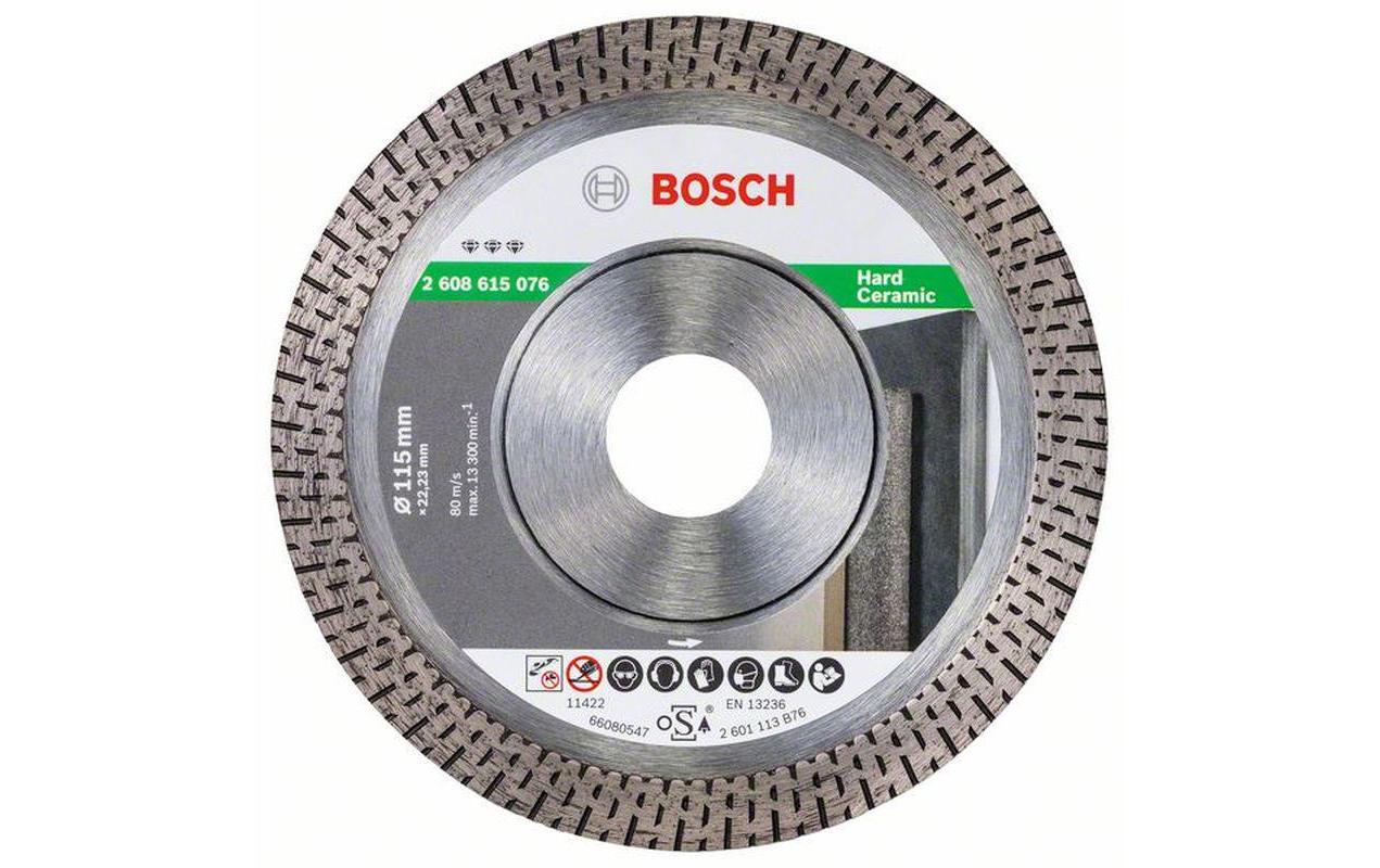 Bosch Diamanttrennscheibe für Stein 115 mm