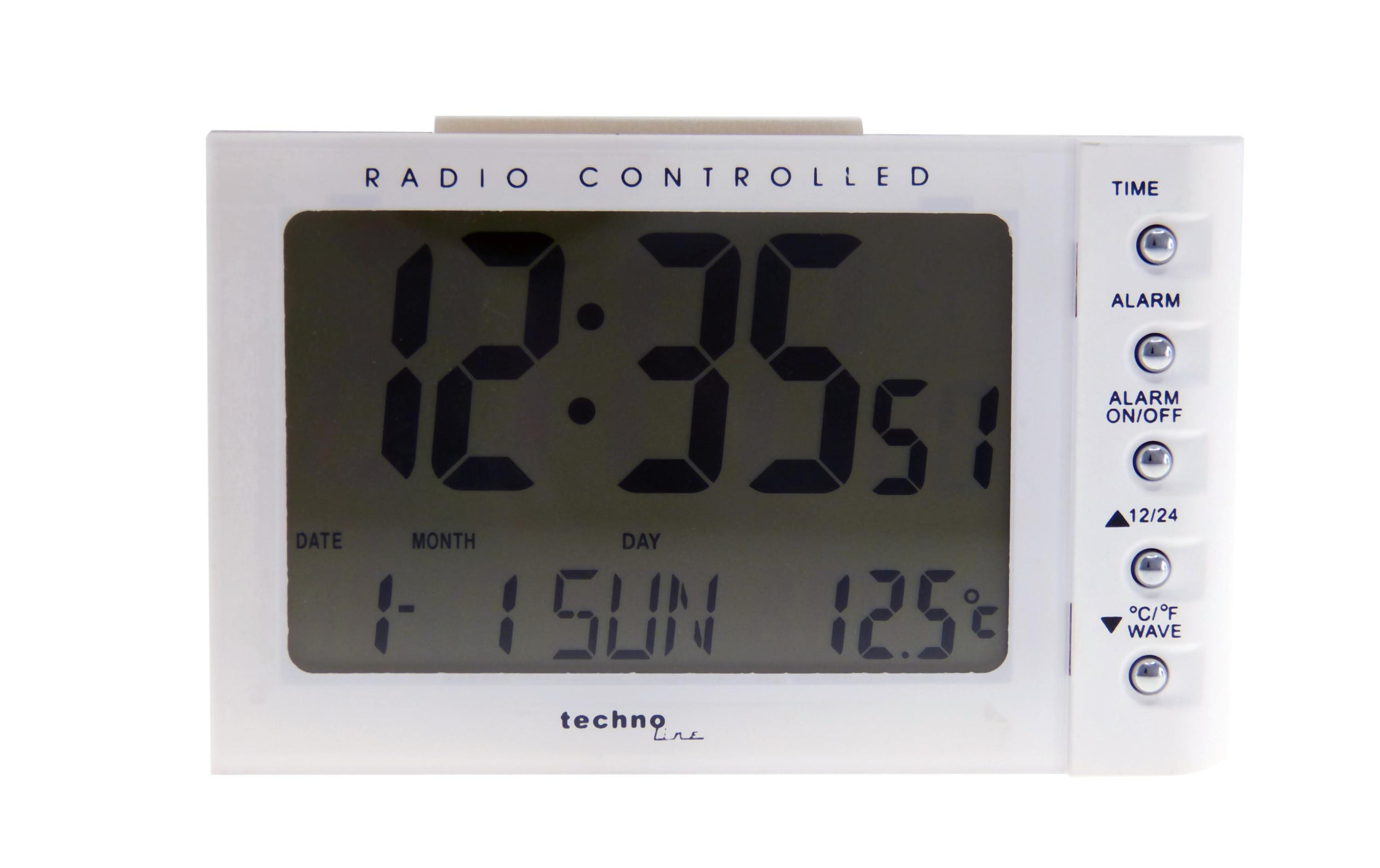 Technoline Funkwecker WT188 Weiss