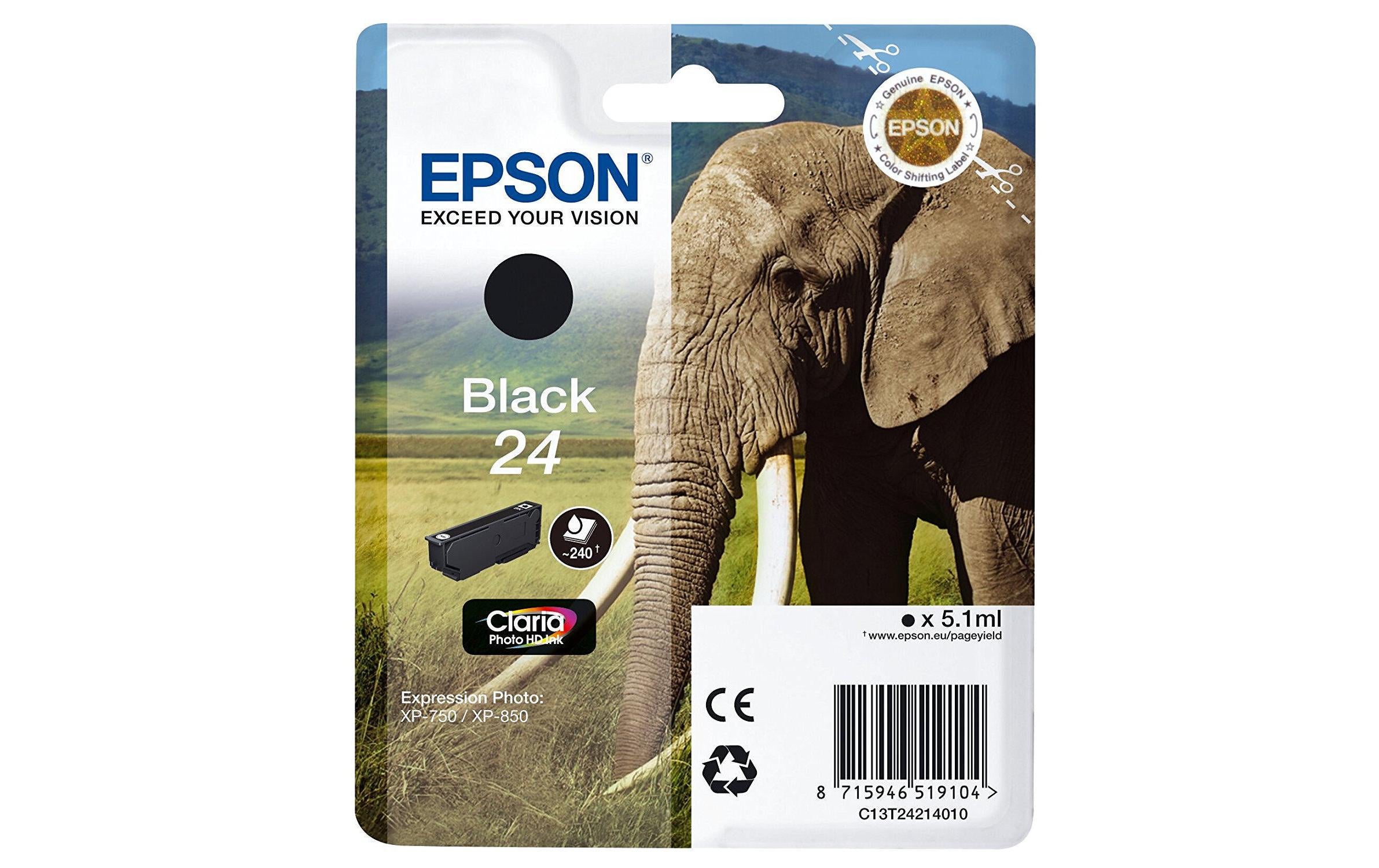 Epson Tinte T24214012 Black