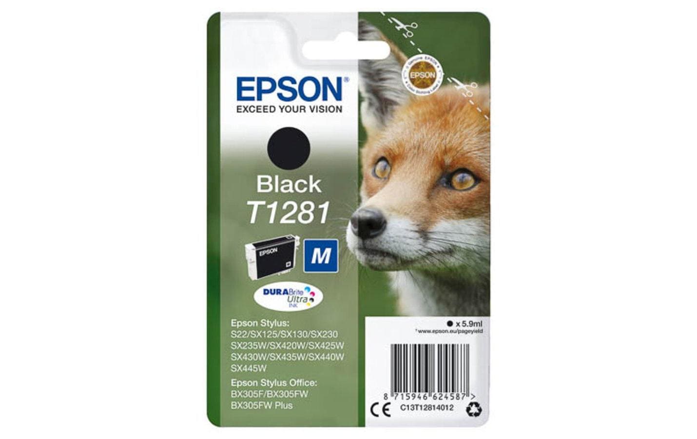 Epson Tinte T12814012 Black