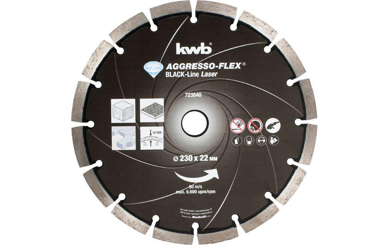 kwb Trennscheibe Black-Line Diamant 230 mm