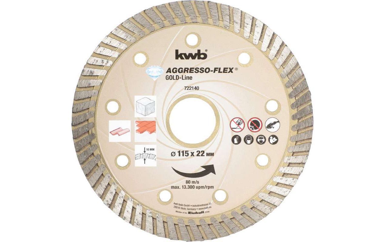 kwb Trennscheibe Gold-Line Diamant 115 mm