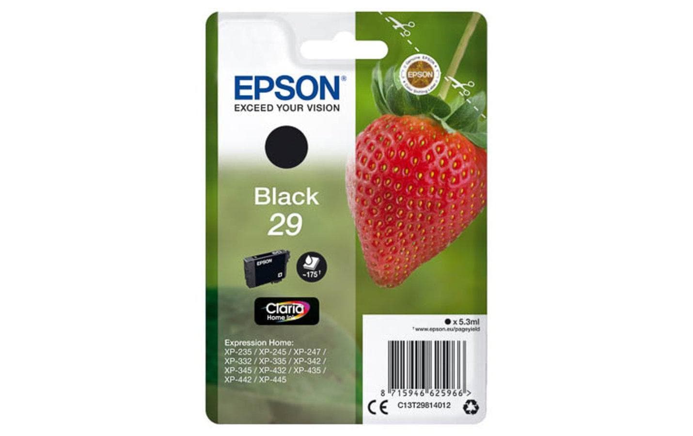 Epson Tinte T29814012 Black