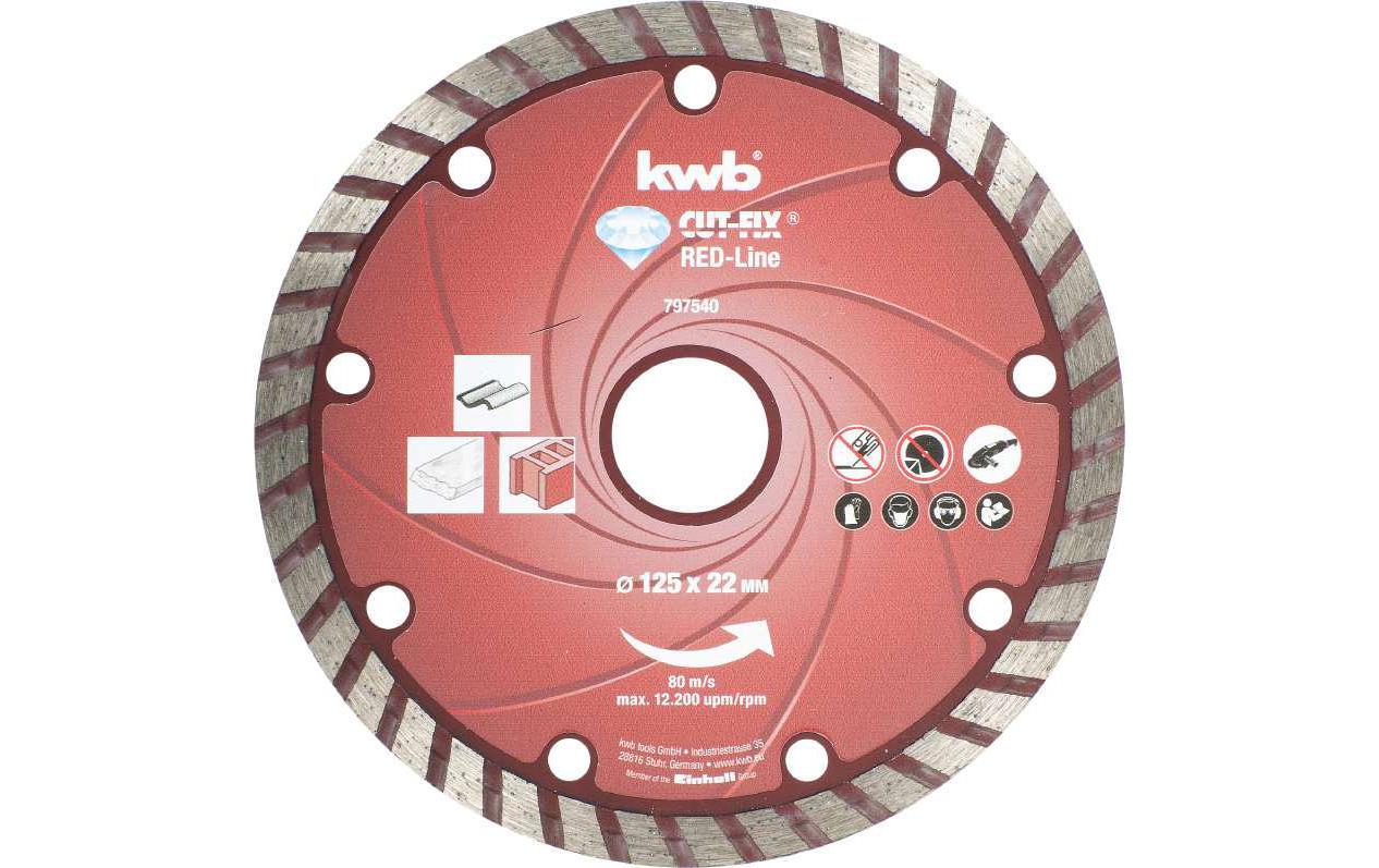 kwb Trennscheibe Red-Line Diamant 125 mm