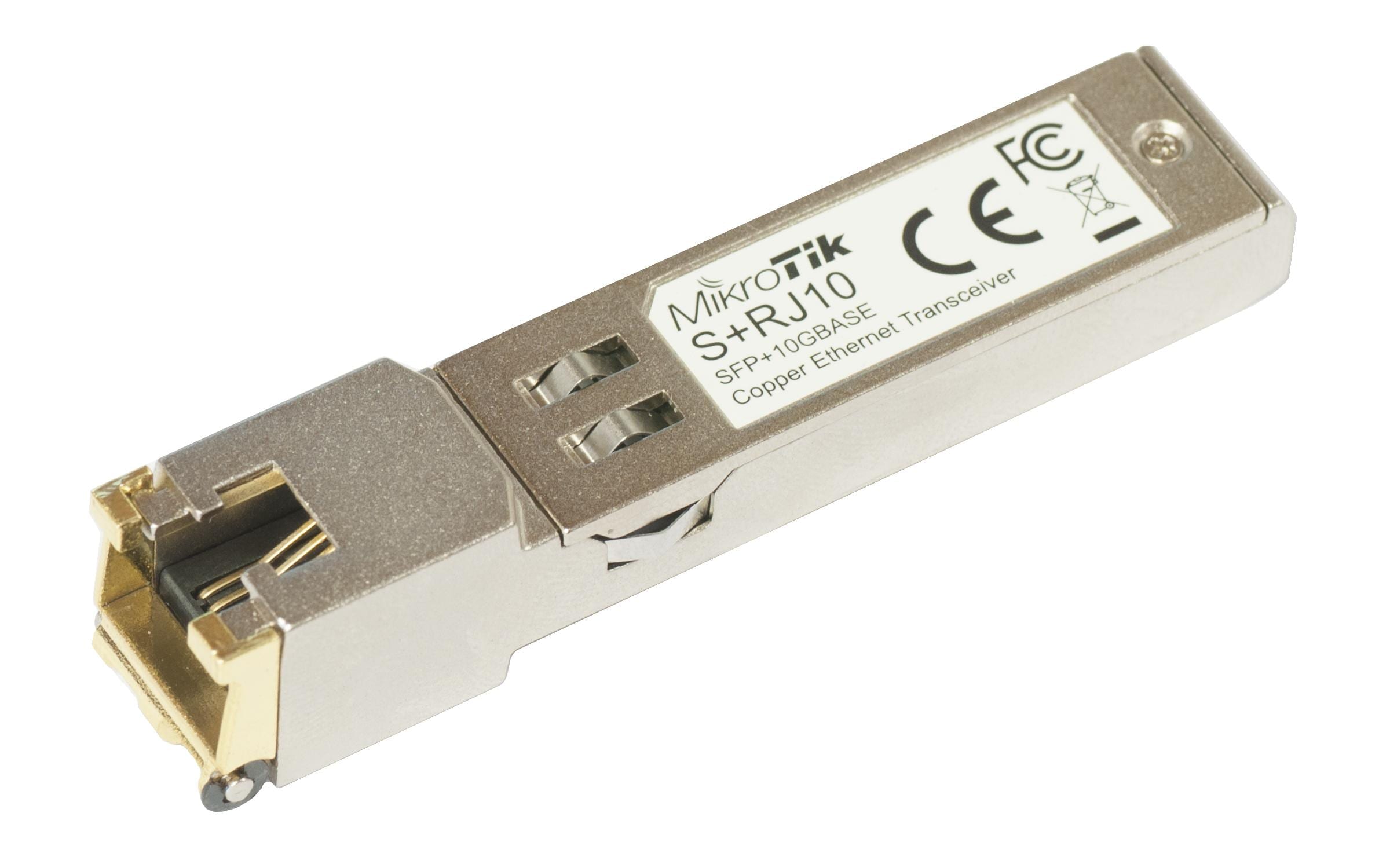 MikroTik SFP+ Modul S+RJ10 10G RJ-45 Kupfer